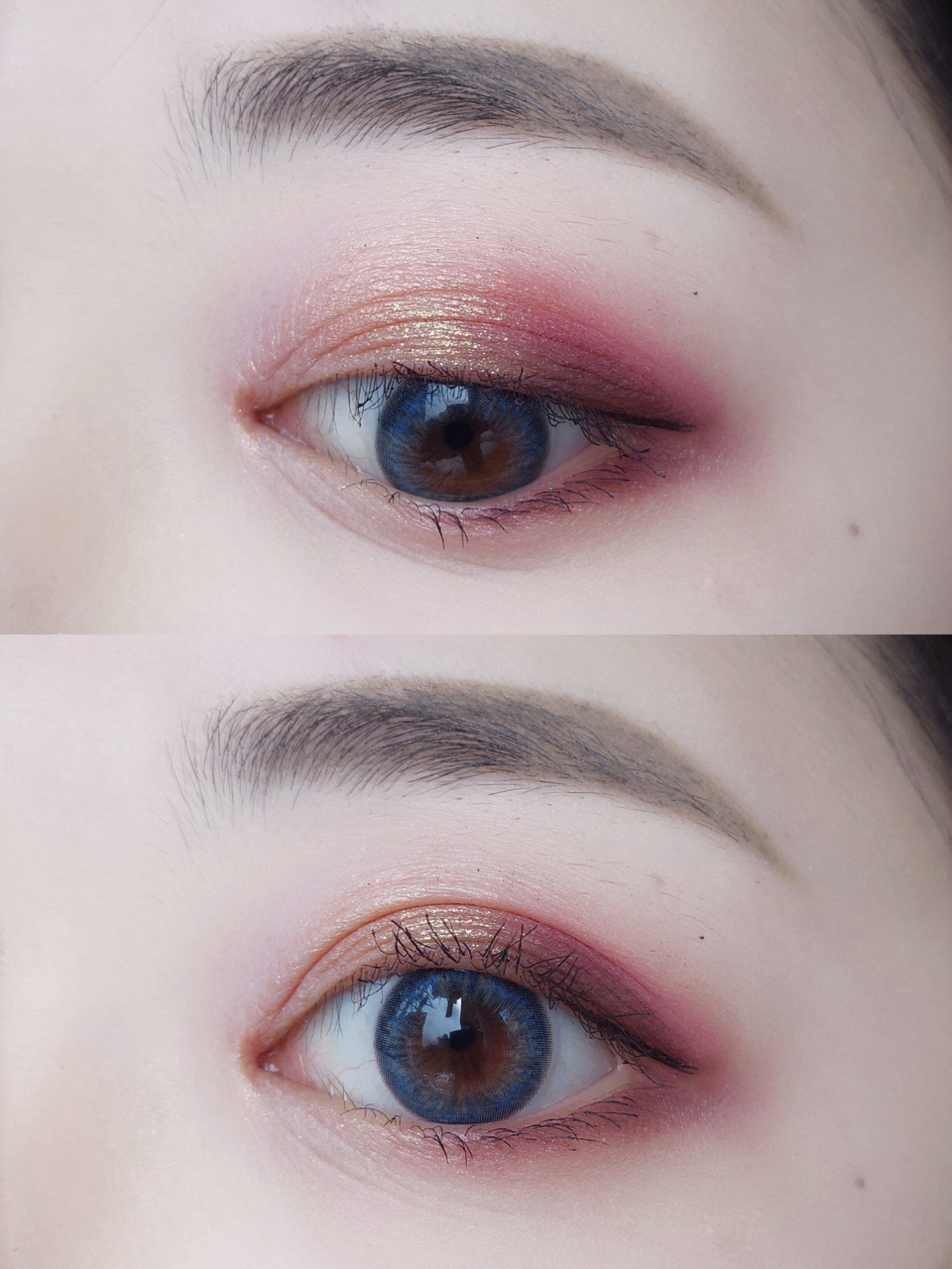 附教程| 用对了方法,玫瑰色眼影在线撩人[微笑][微笑] 现在对对植村秀