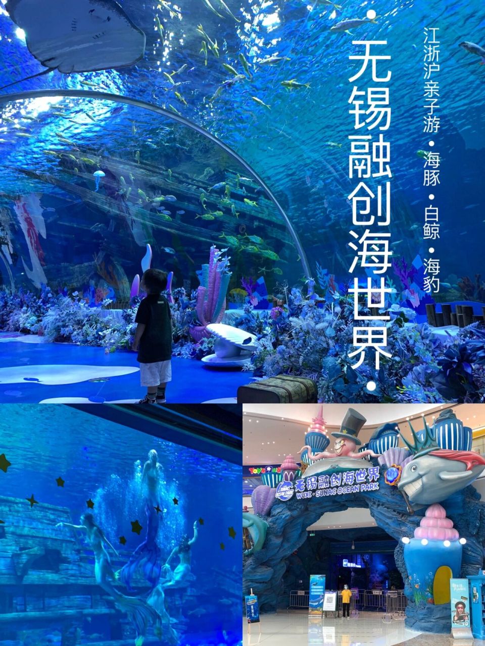 江浙沪遛娃9299 无锡融创海世界详细攻略 上周末带小八当天来回