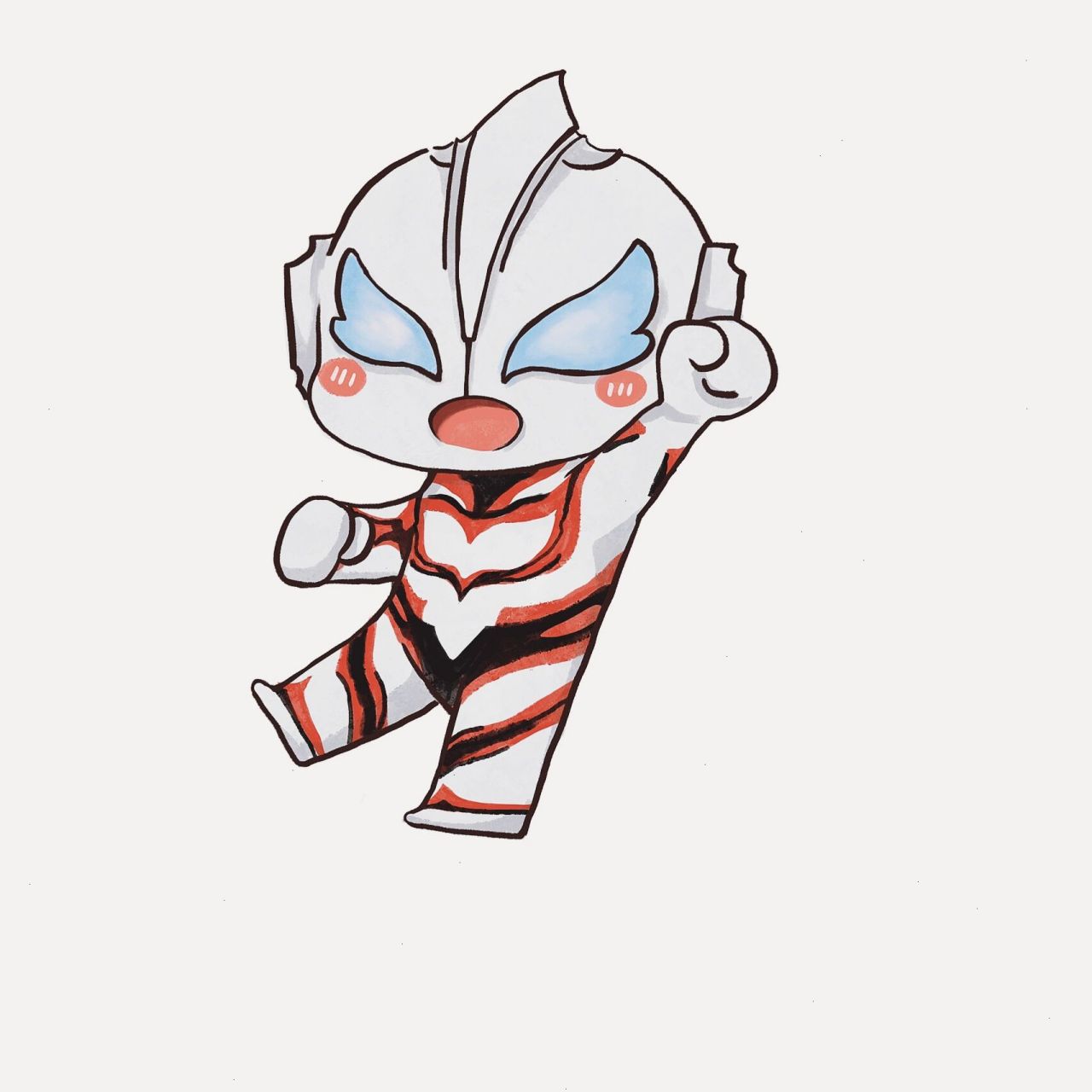 画个可爱小捷德～(后附过程        今天跟大家一起画小捷德～上次有