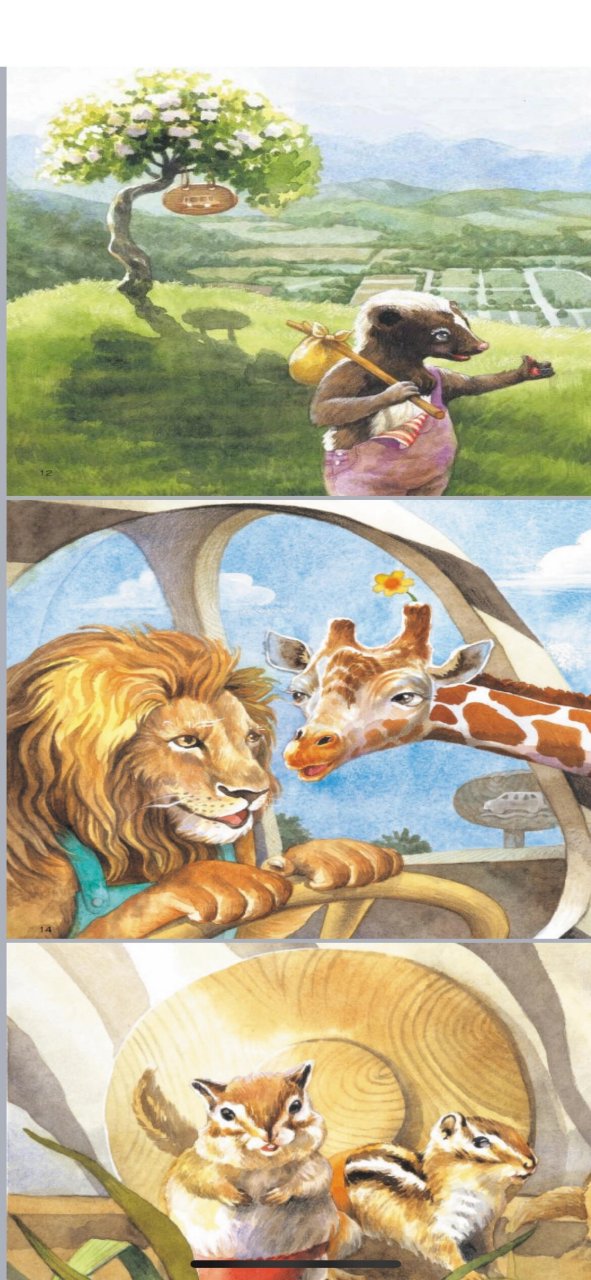 中班语言优质绘本《我也要搭车》 90今天为大家更新一节幼儿中班