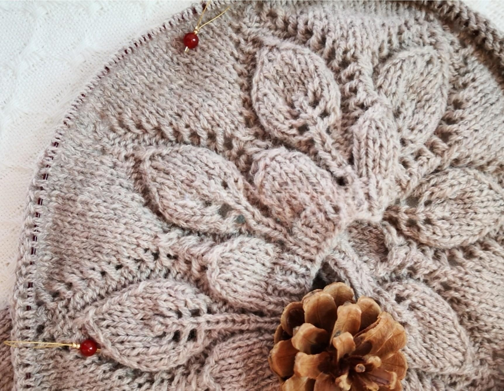 小叶子开衫61棒针编织毛衣 经典好穿的小叶子系列 12.