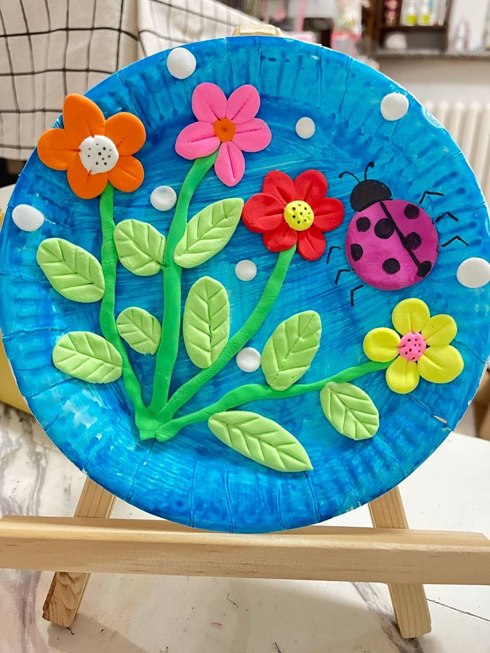 超轻粘土盘子画      ,解锁新技能