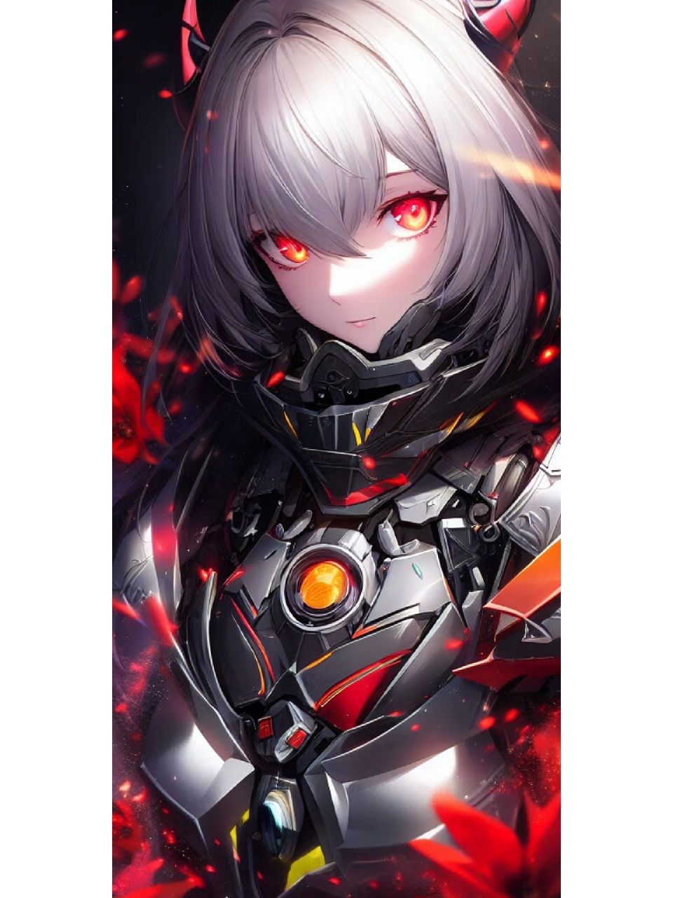 绝美壁纸 #机甲少女 狂 帅 酷 霸 拽,动漫漫画,高清精美