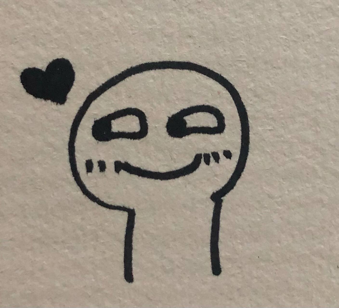 家人萌 第二弹可爱表情包简笔画已出 点击主页即可看到