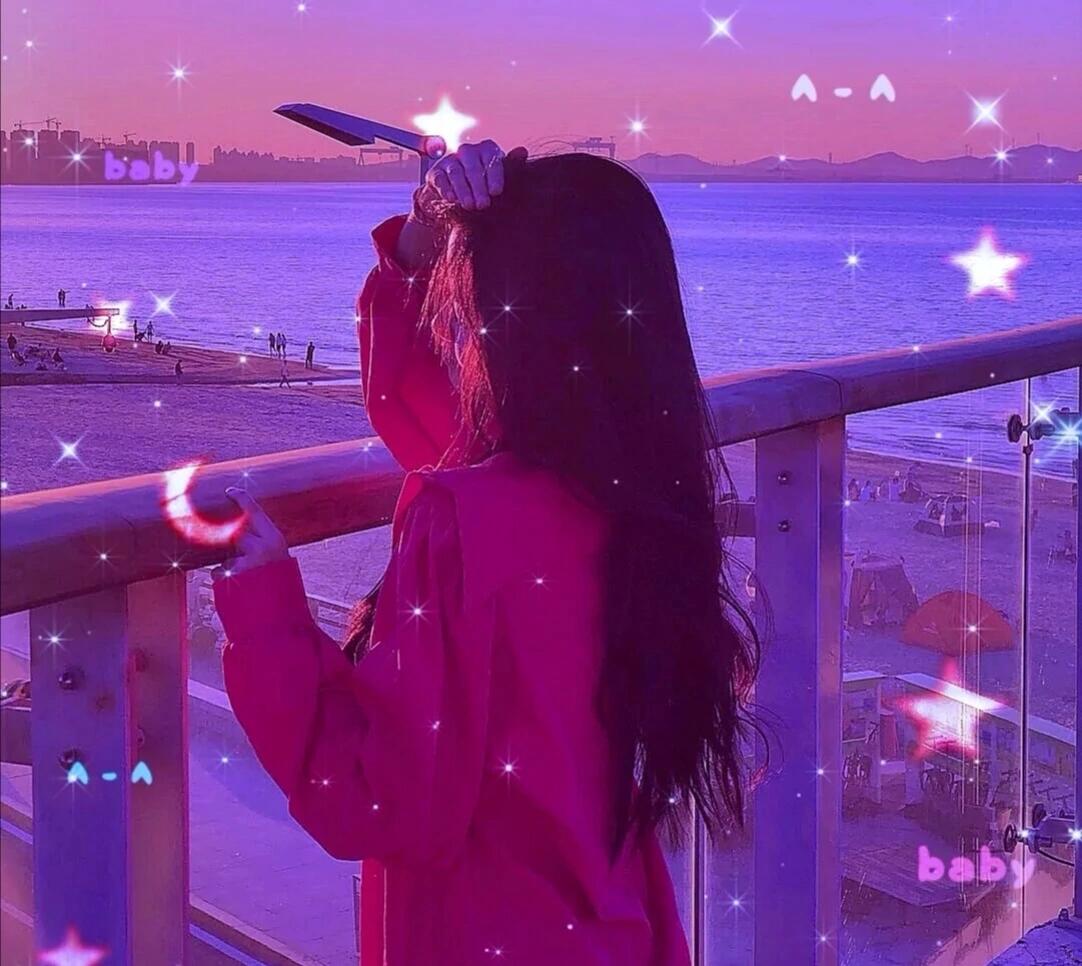 好看的星空女生头像
