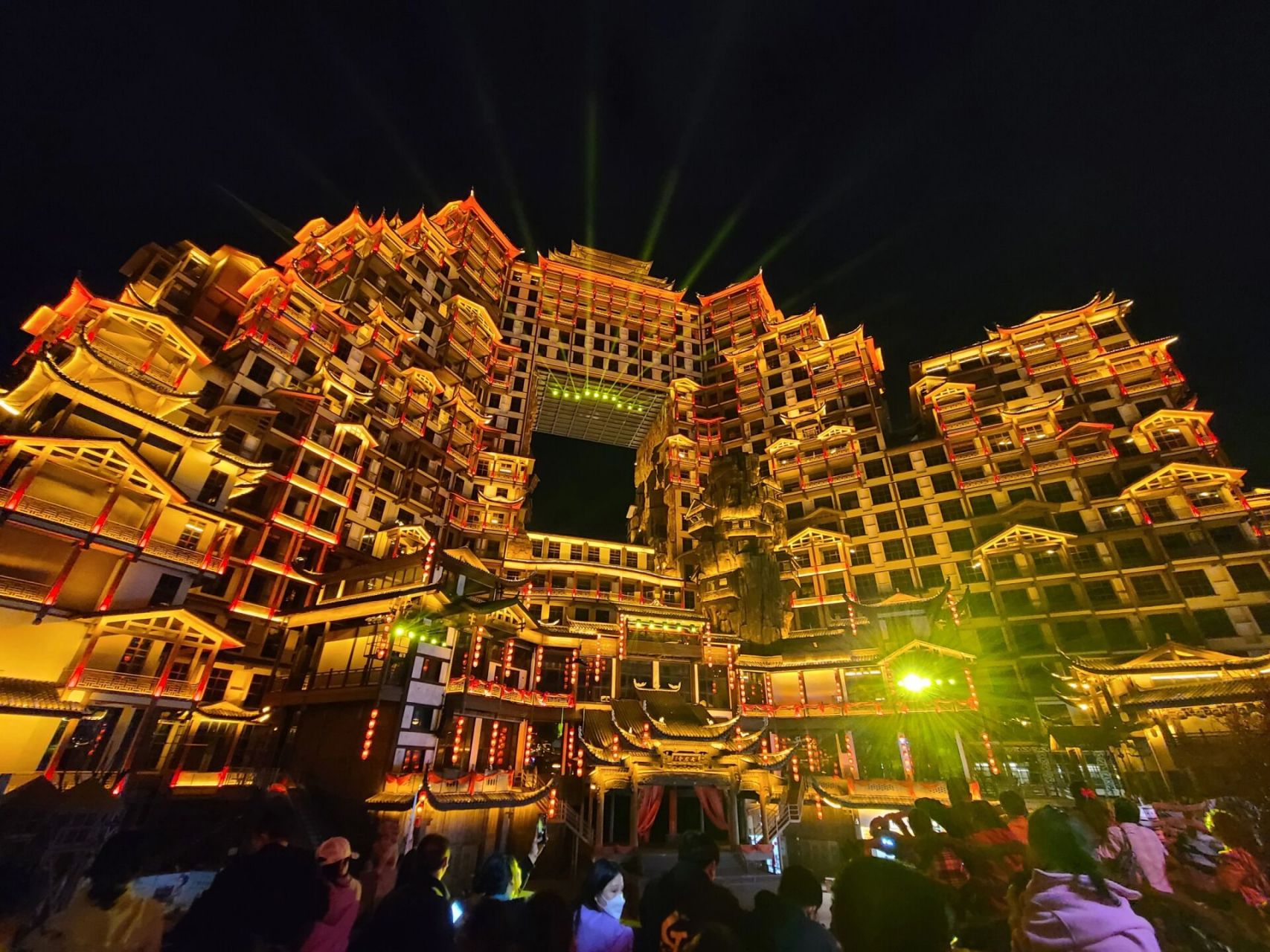 湖南张家界丨大庸古城&七十二奇楼 大庸古城和七十二奇楼与天门山同在