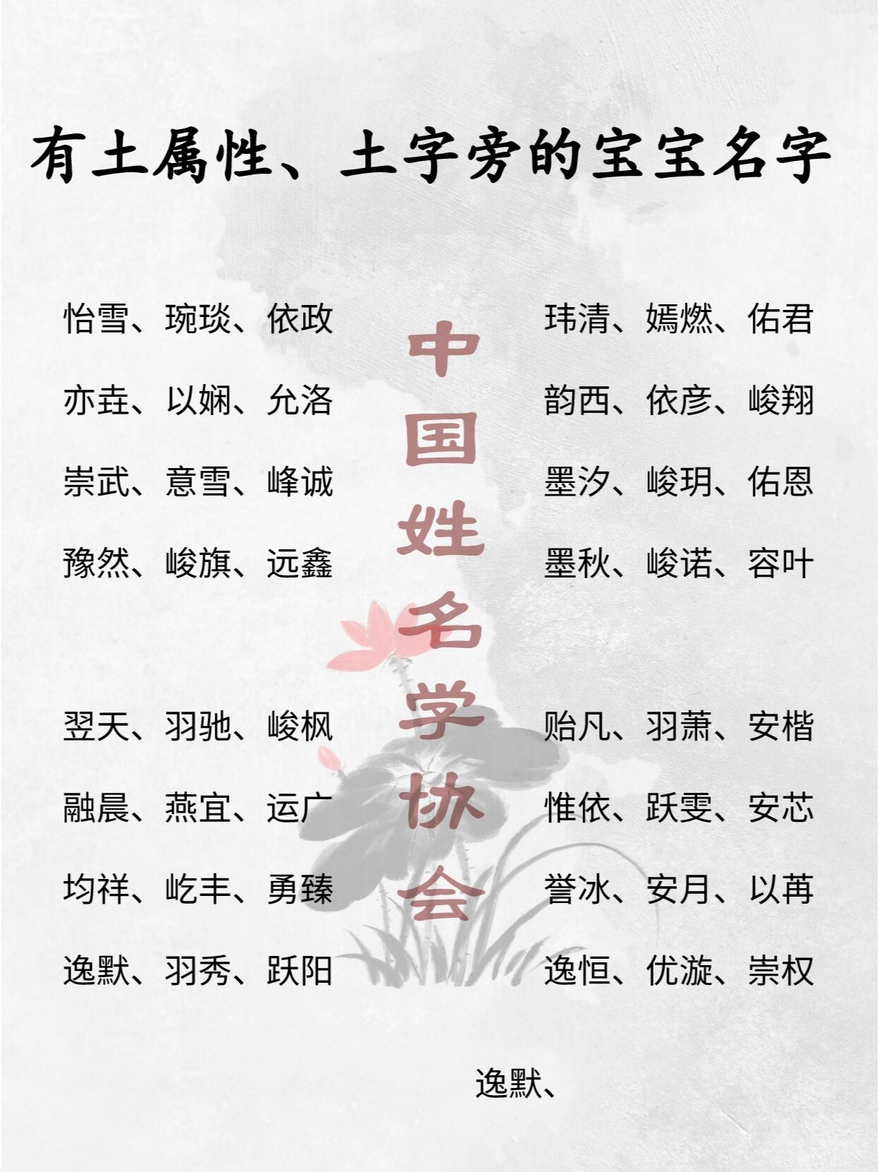 14画的土属性的字大全图片