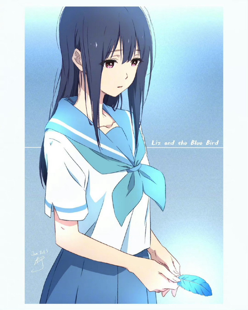 动画人·仁井学 最新绘制 「利兹与青鸟」鎧塚霙