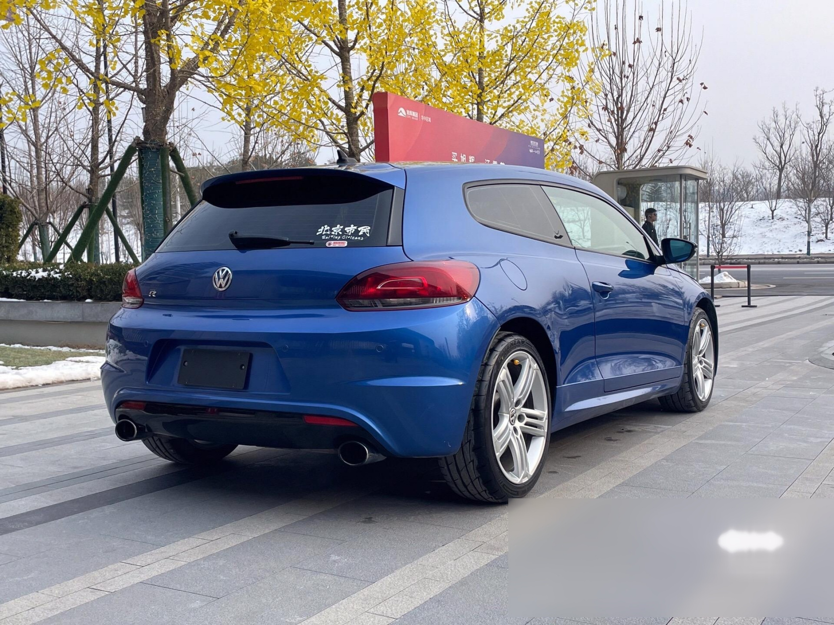 蓝针大众 尚酷r  13年6月上牌 13万多公里 全车原版 纯素 256匹 5.