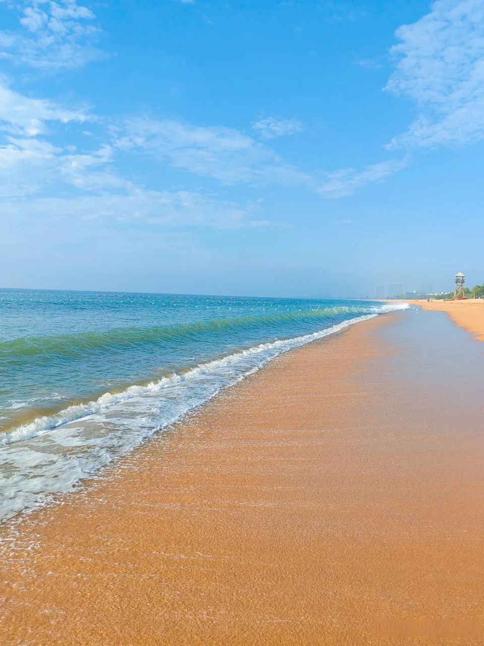 威海荣成海滨公园,清晨海边美景治愈系风景照片 海边上午景色 绝美