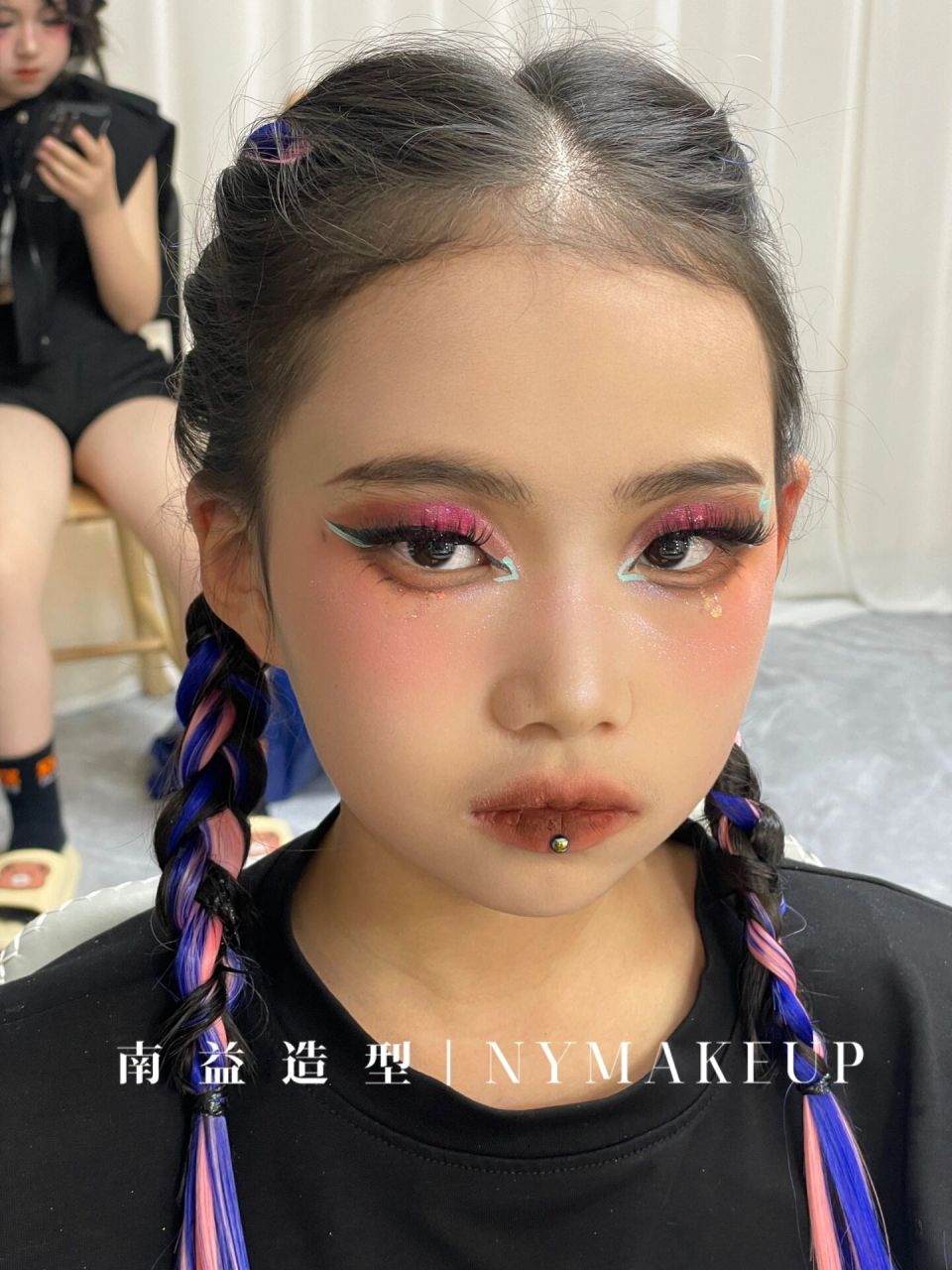 爵士街舞妆容分享