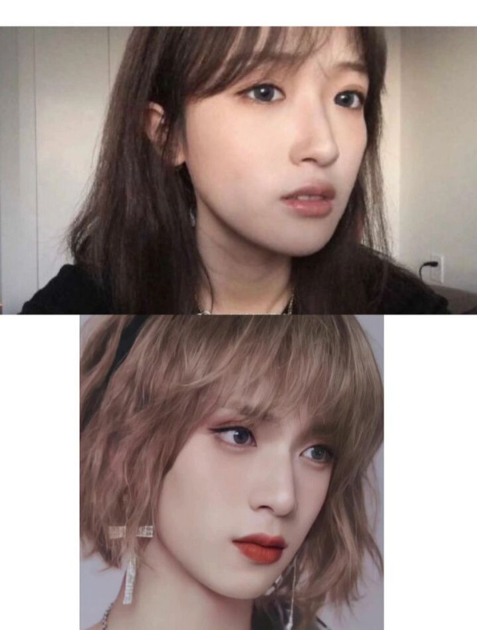 论严浩翔和他的姐姐能长得有多像