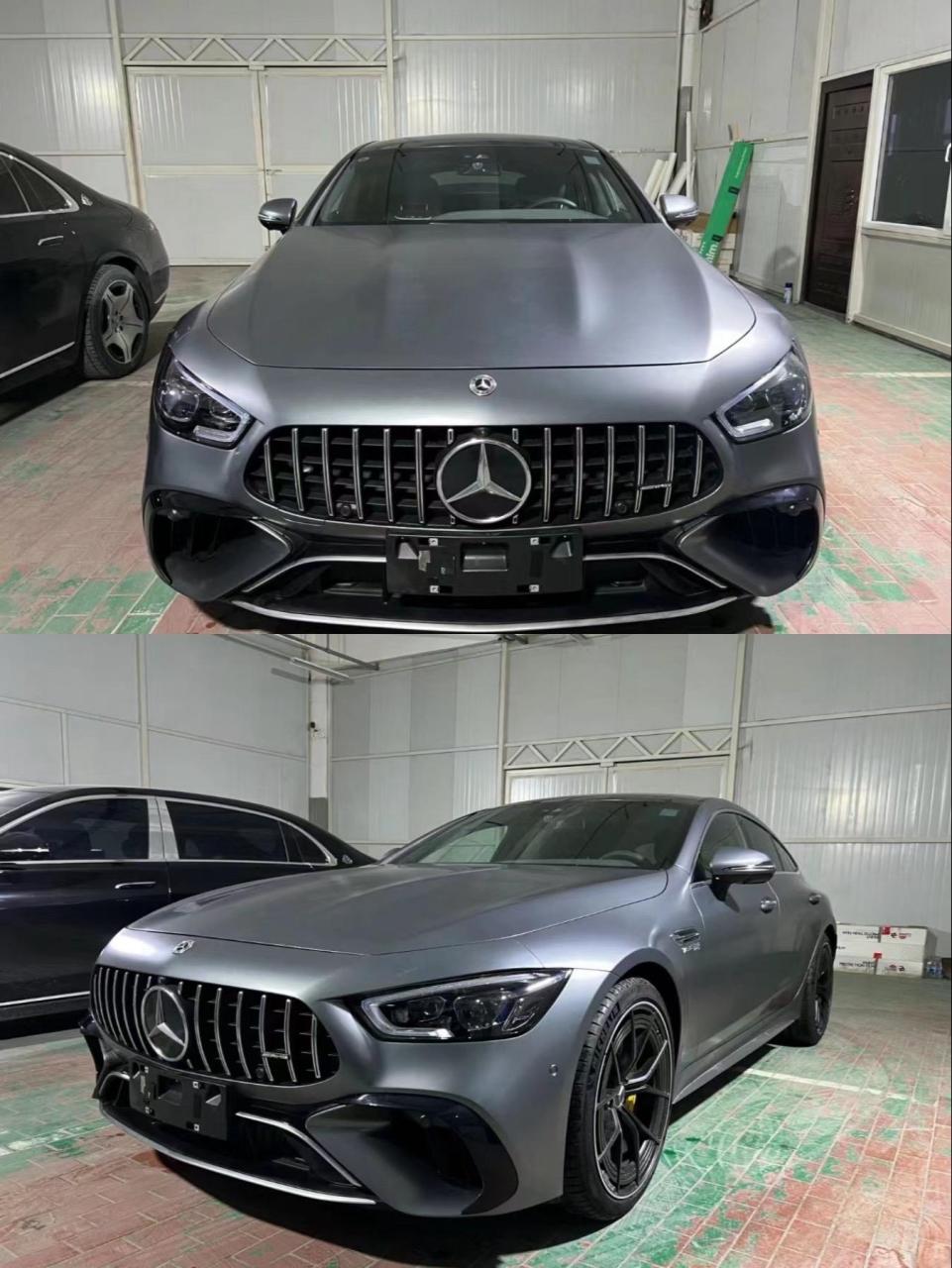 车辆信息:奔驰amg gt63s中规现车 颜色:哑光月光灰 黑内 指导价:211