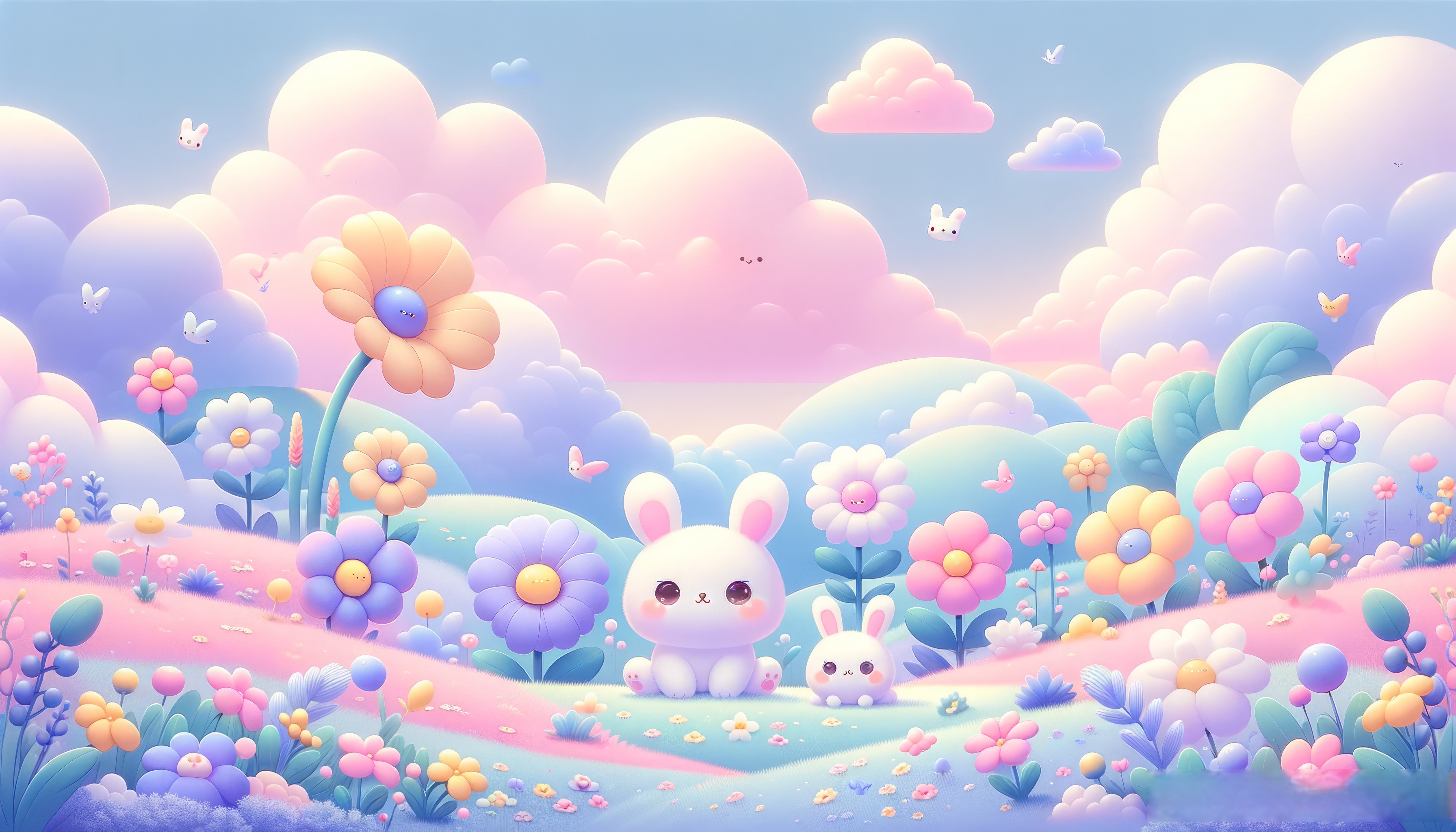 治愈系风景# 高清无水印图片壁纸超话 壁纸超话 #可爱卡通壁纸