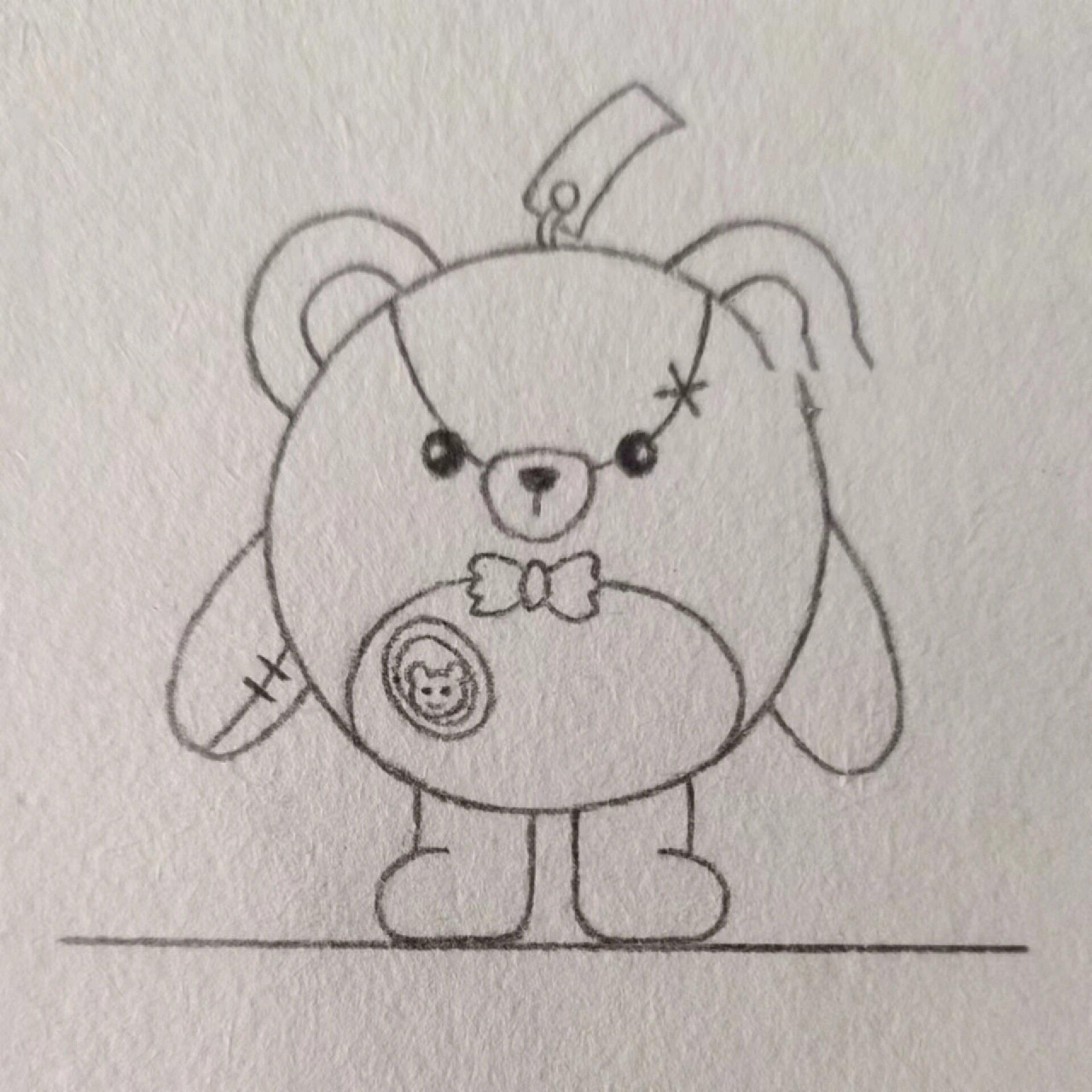 挑战99幅简笔画|仔仔熊～ 97生活坏到一定程度就会好起来,因为它