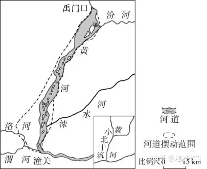 黄河干流图示意图图片