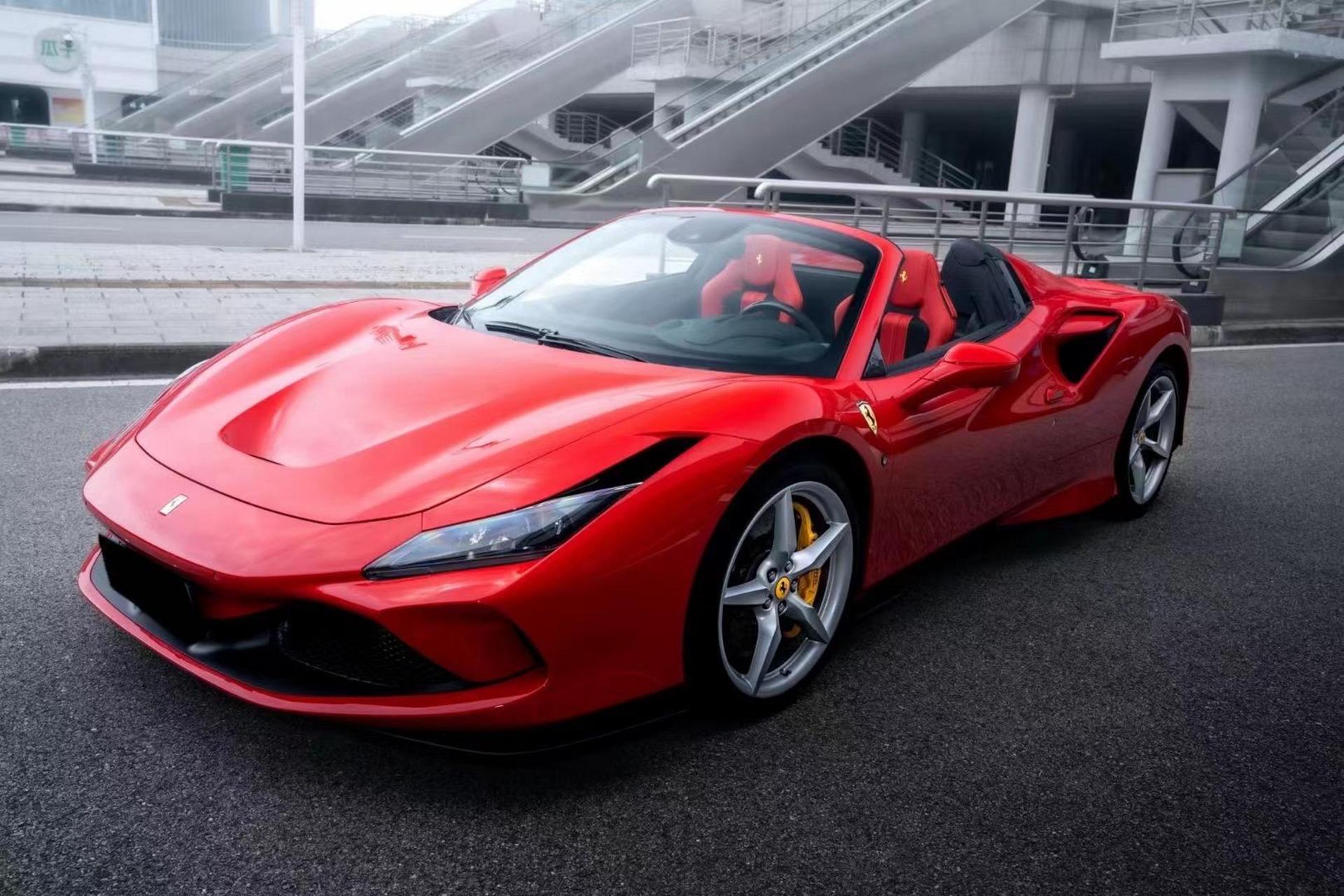 【s豪车】现车秒发: 9315:23年法拉利f8敞篷版(红外红内) 93