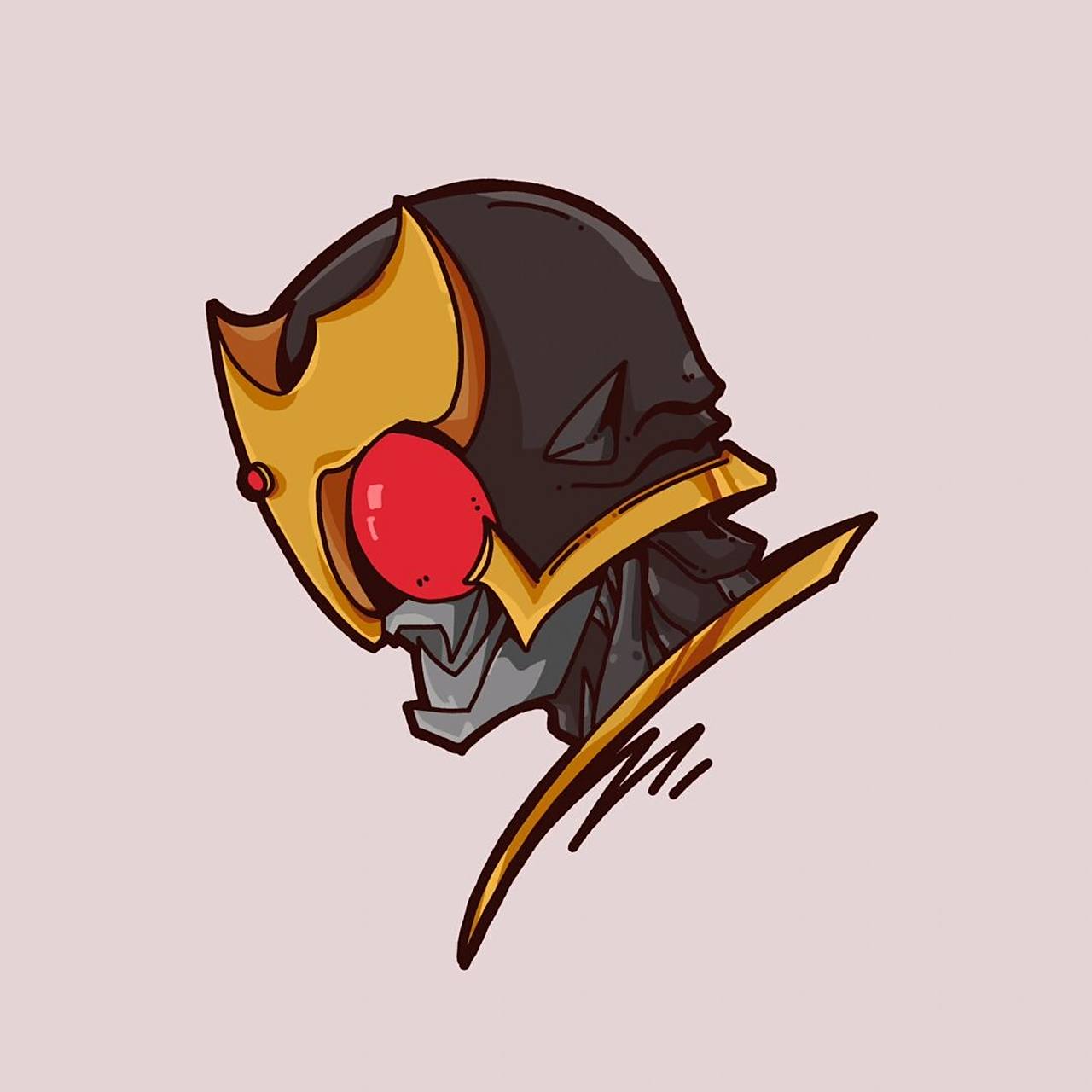 空我真的是最爱的一部特摄了 #头像# #动漫# #假面骑士# #微信头像