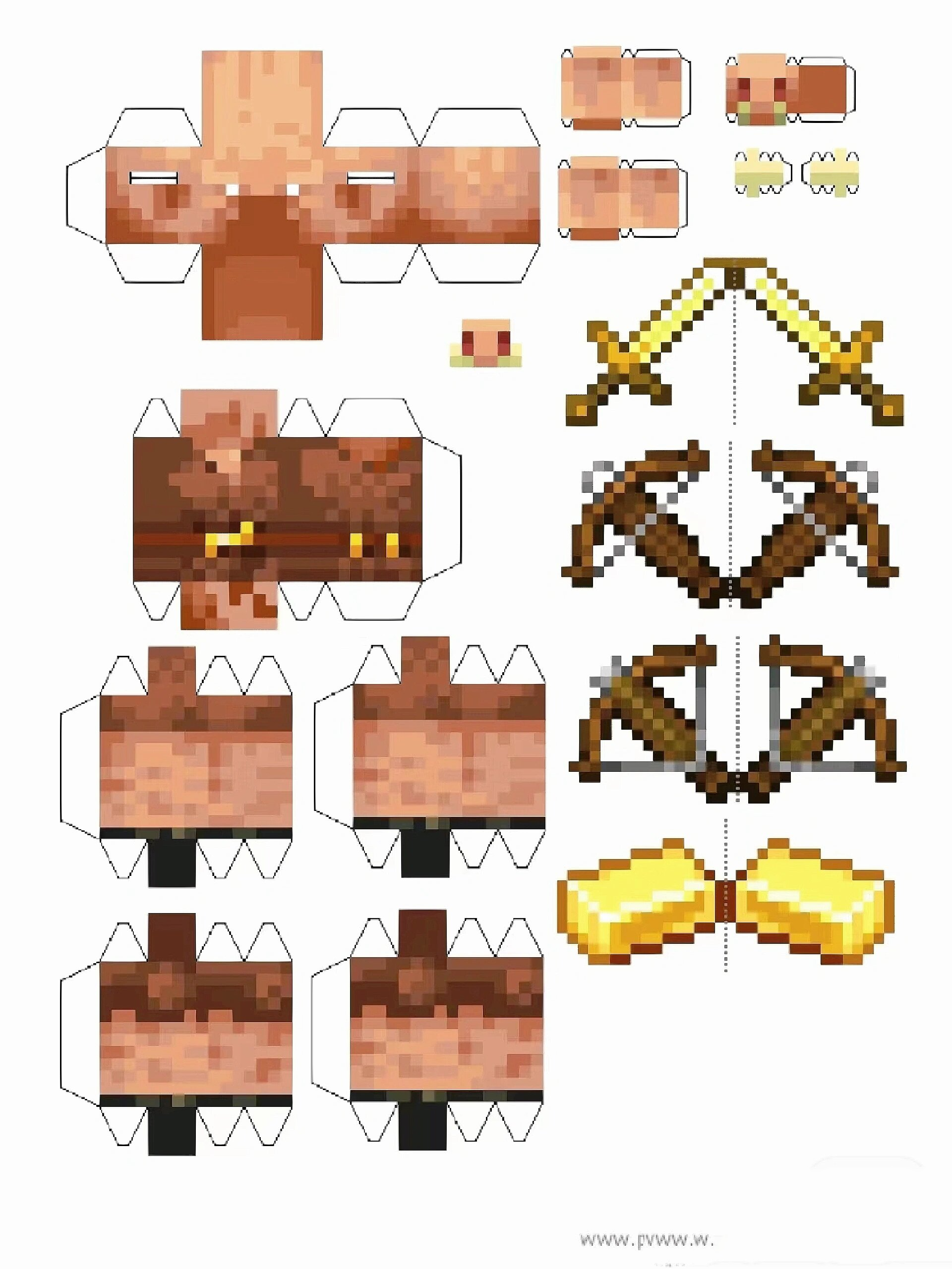 我的世界只纸模 #我的世界