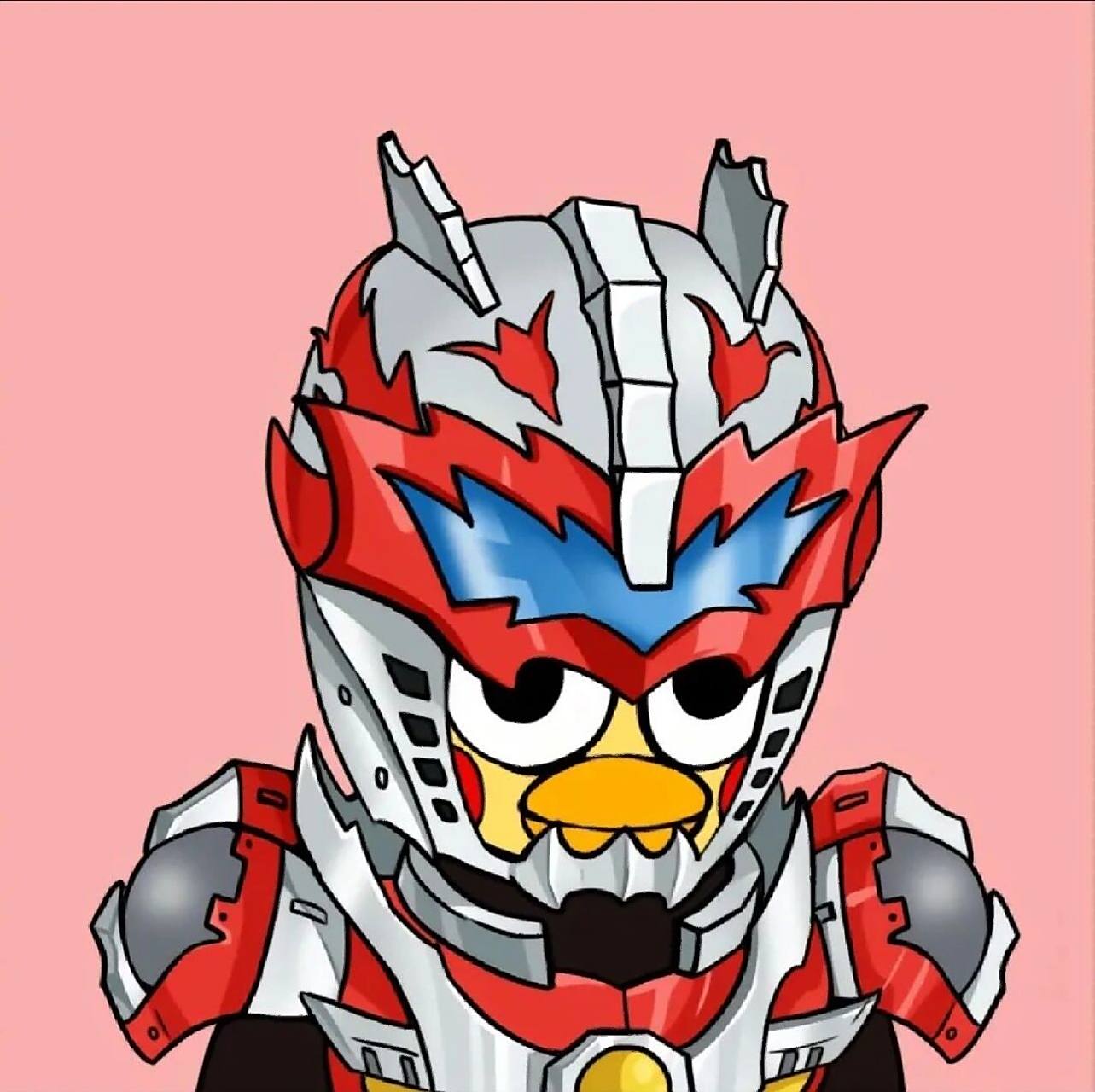 【铠甲勇士ikun头像】 披金成王,伴鸡远航