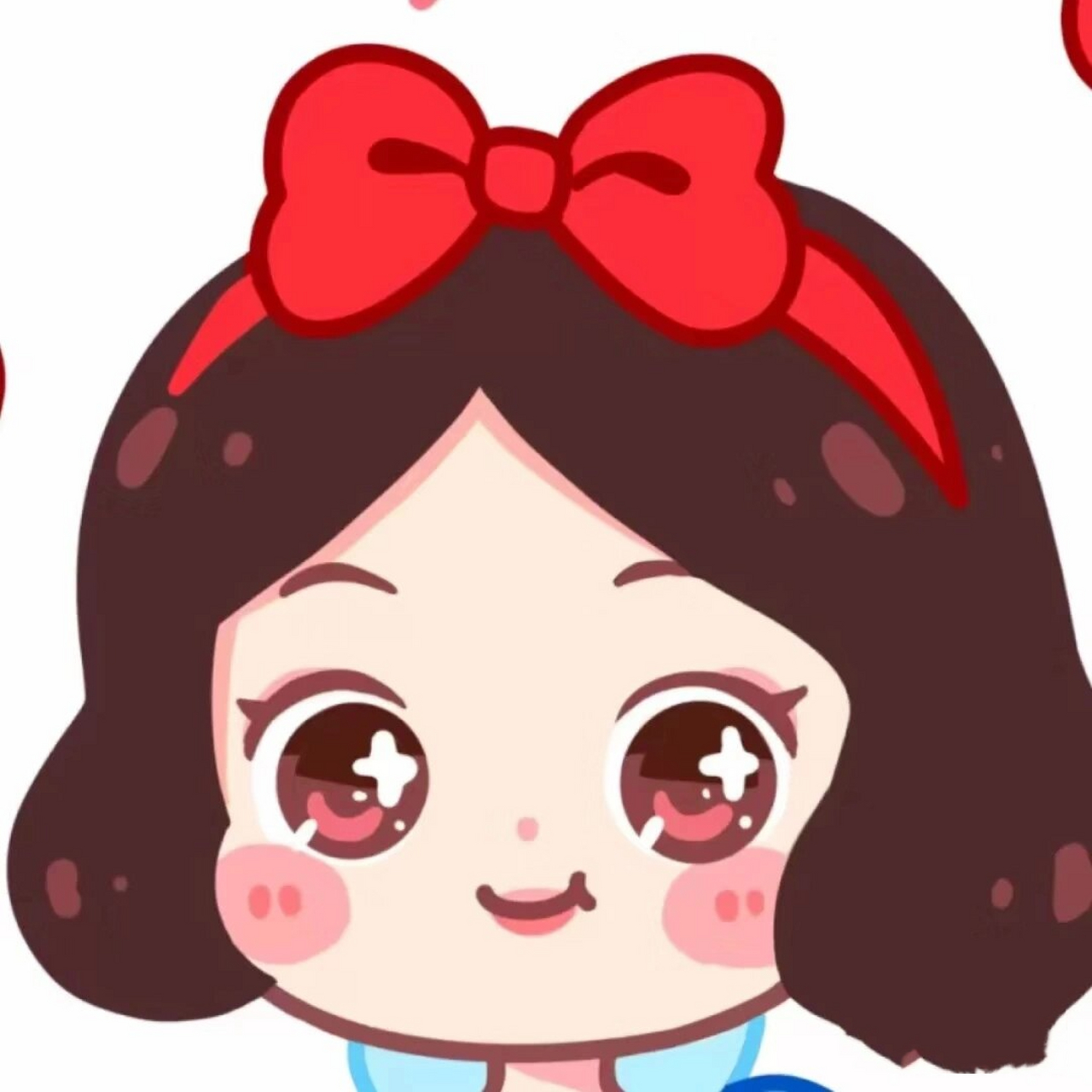 迪士尼公主简笔画