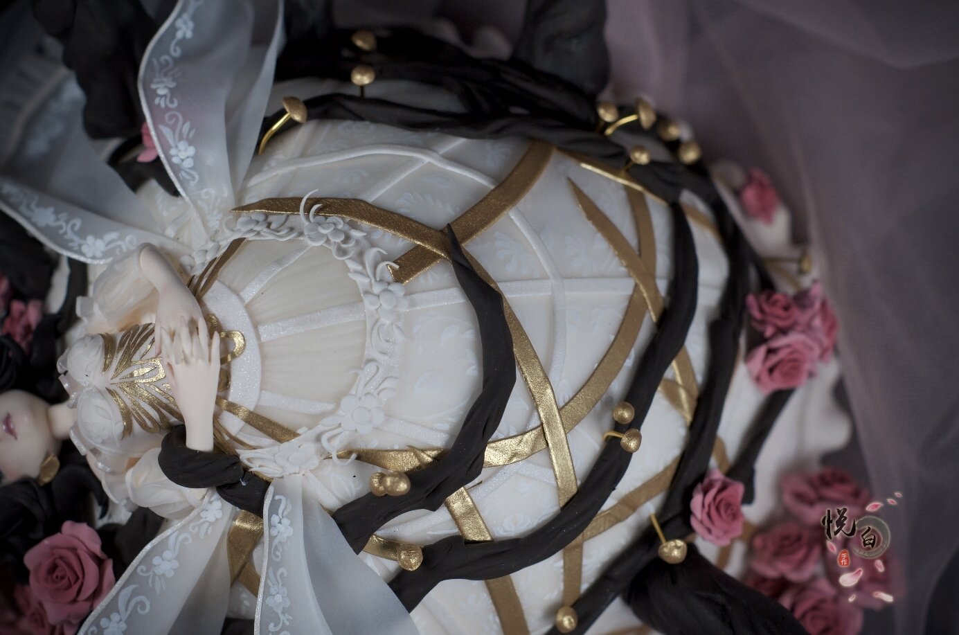 第五人格自制手办蜘蛛花祭 蜘蛛小姐姐最美的皮肤