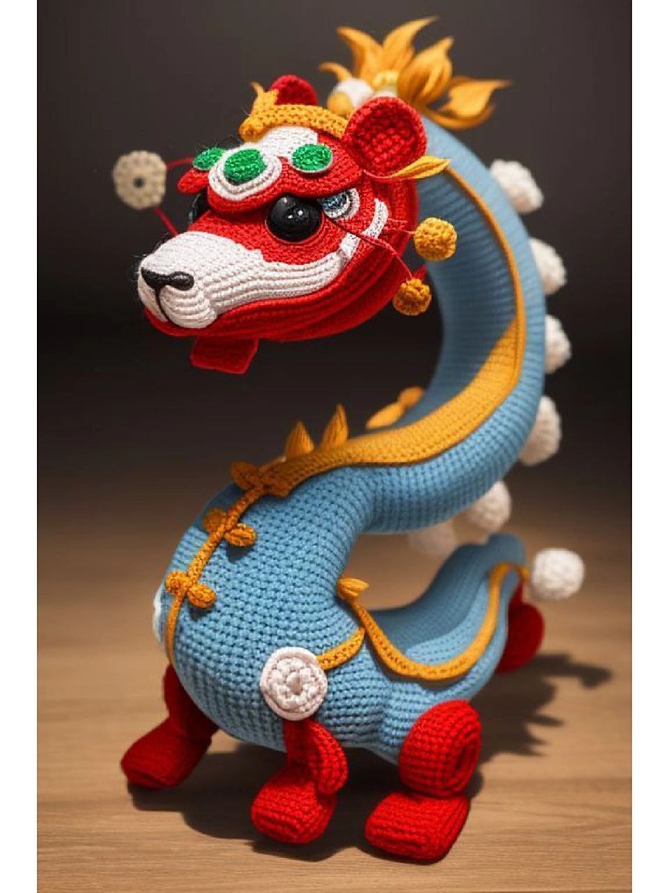 钩织十二生肖之龙特别版