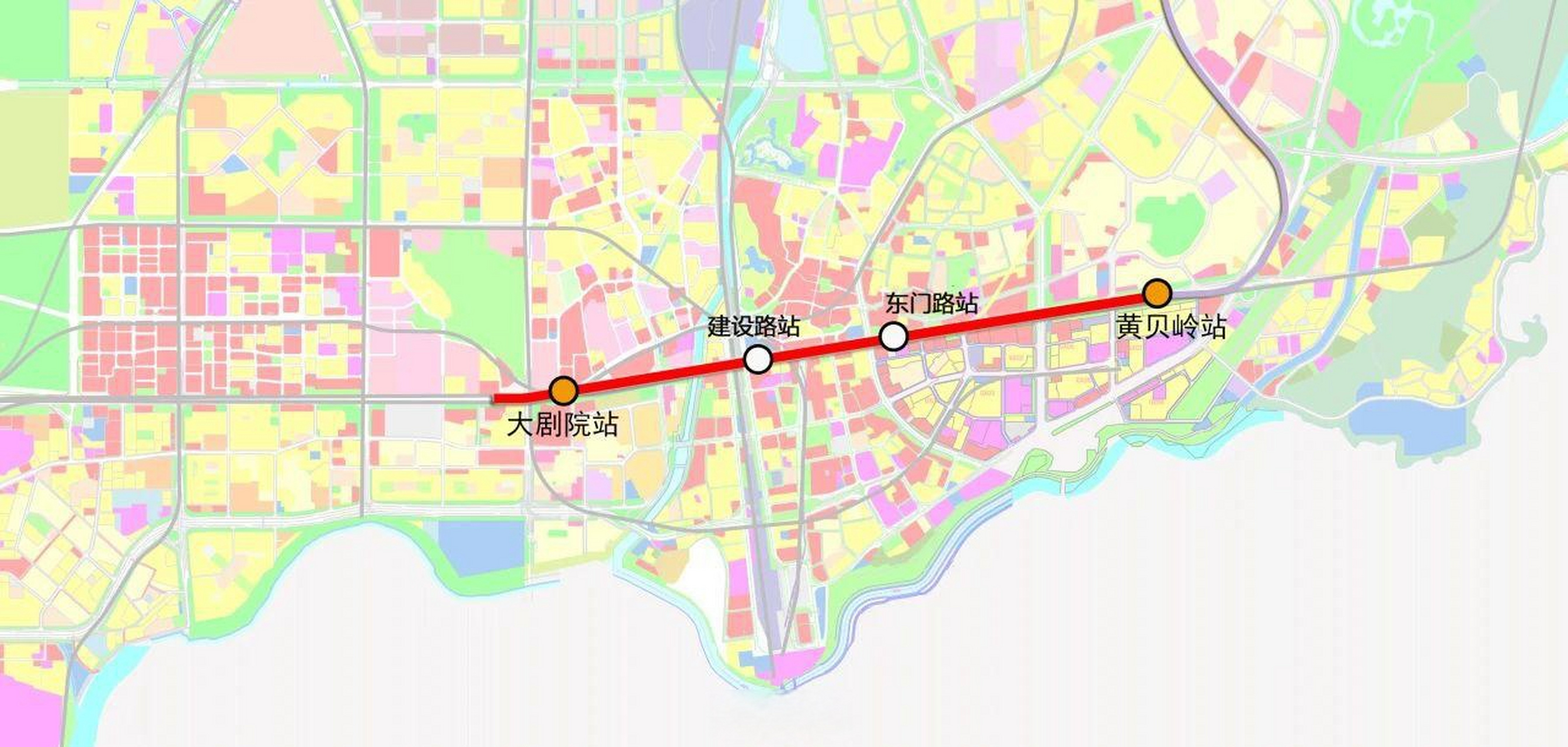 深圳地铁16号线规划图图片