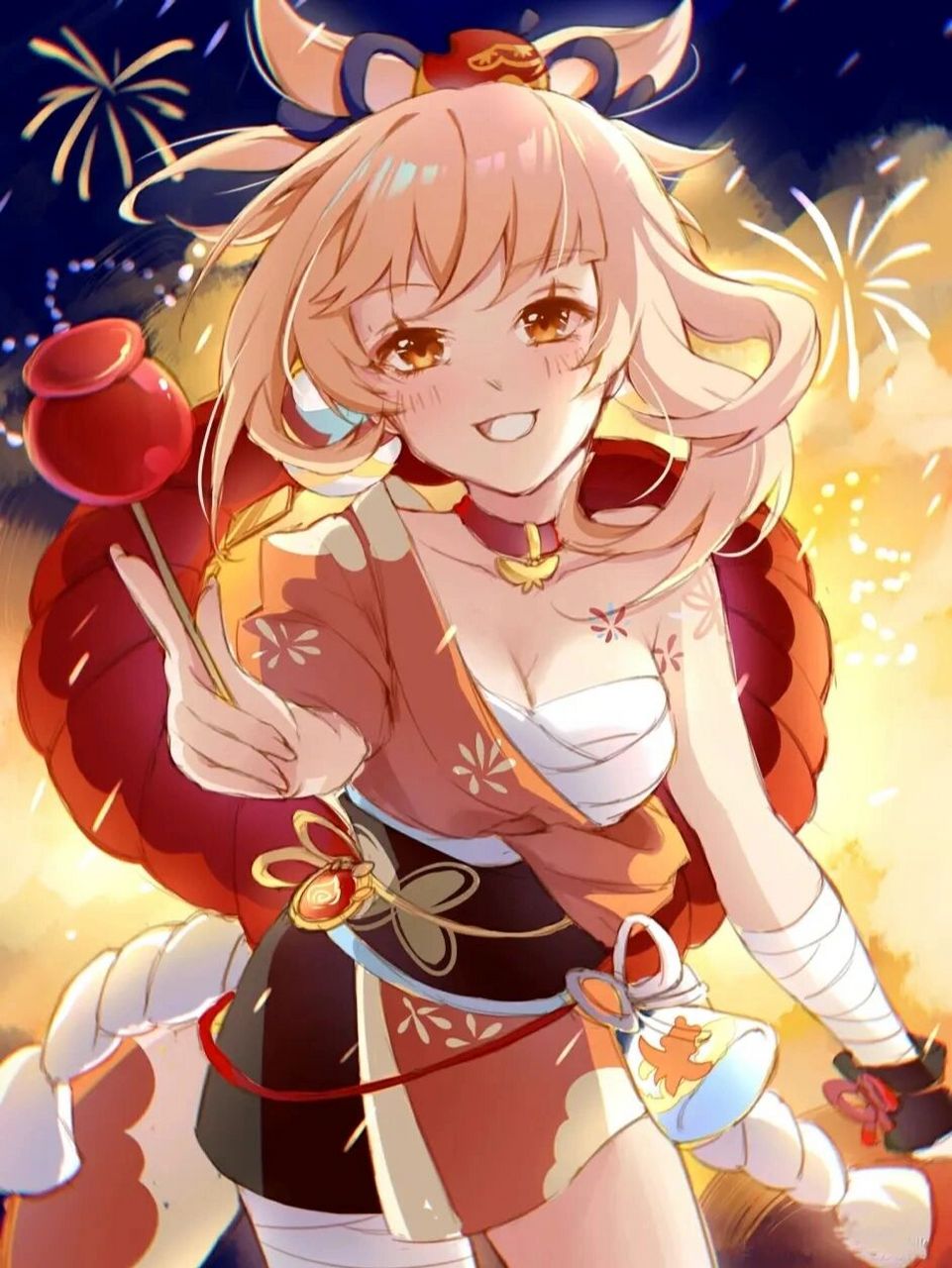 原神 宵宫高清墙纸 二次元 二创搬运工