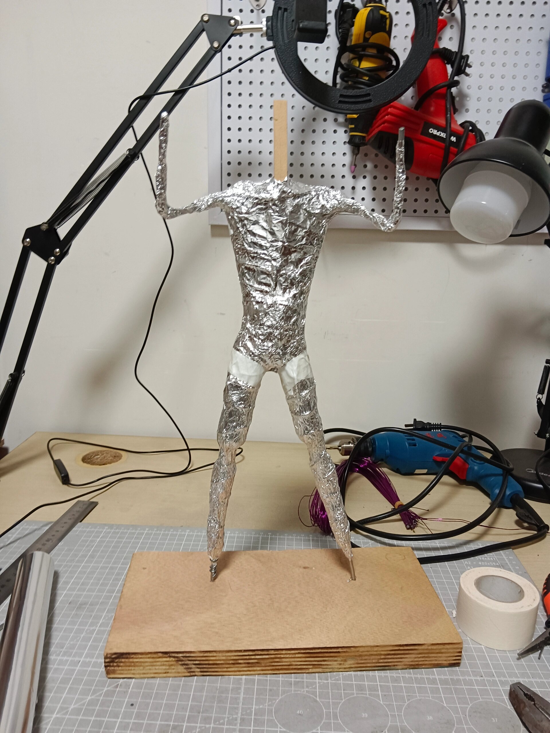 0重置雕像(1) 之前做过一次达达,当时刚入坑,身体用了极其廉价的超轻