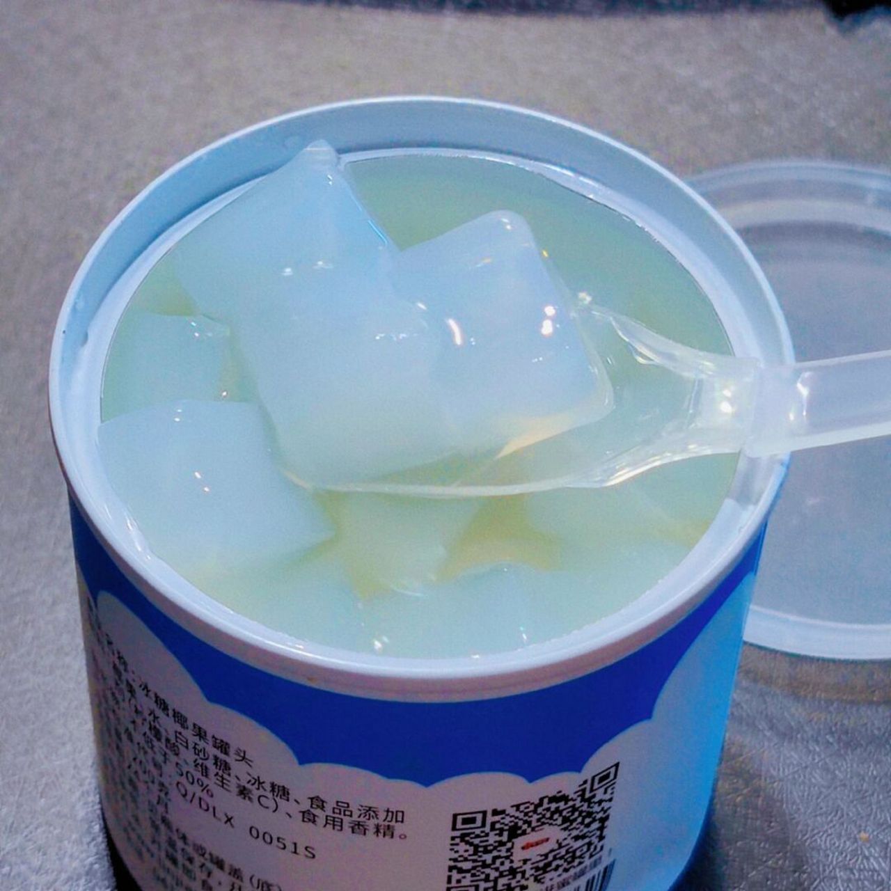 林家铺子冰糖椰果200g水果罐头纯糖无甜味剂 …… 冰糖水甜而不腻