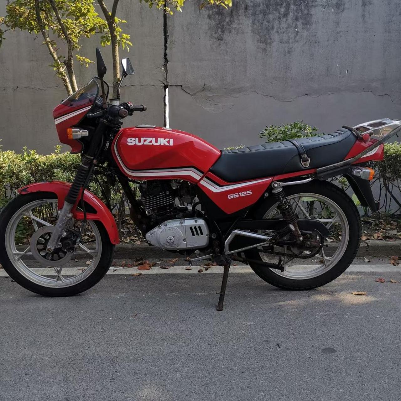 93年日本原装进口f406铃木王gs125,整车车况完美原装度高,实表里程1万