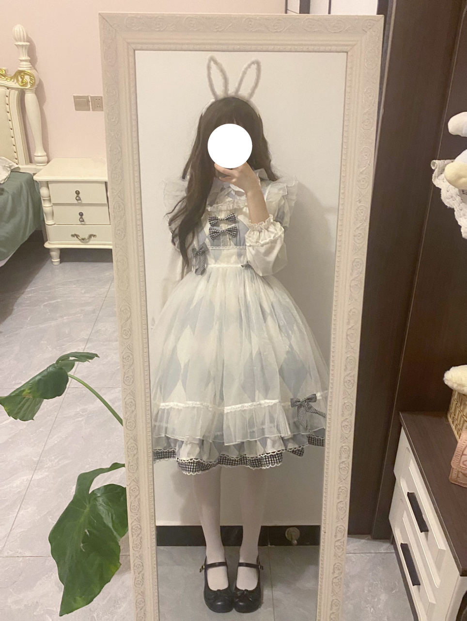 无敌捡漏58r的爱丽丝姐姐 是有瑕疵的发黄泡了一下午干干净净 58还带