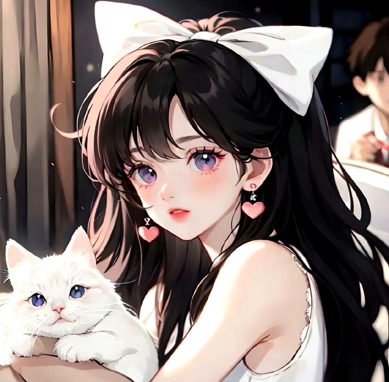 动漫头像 |  动漫ins小众高级质感女头 每当我刷到一些感同身受的文字