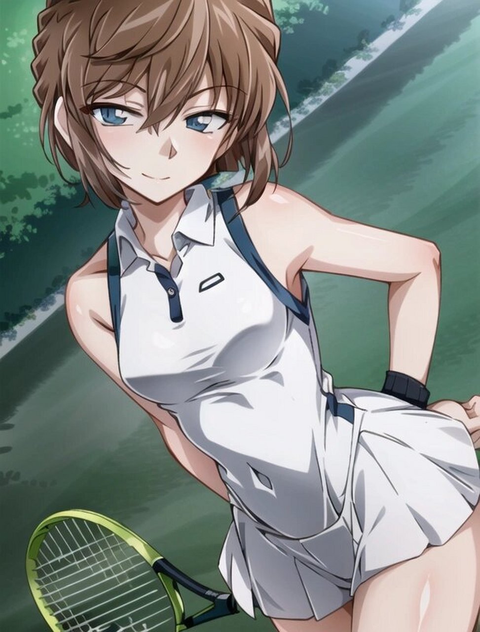 宫野志保丨灰原哀,好美的换装 1,深海里的鲨鱼,看到海面上,阳光下跳跃