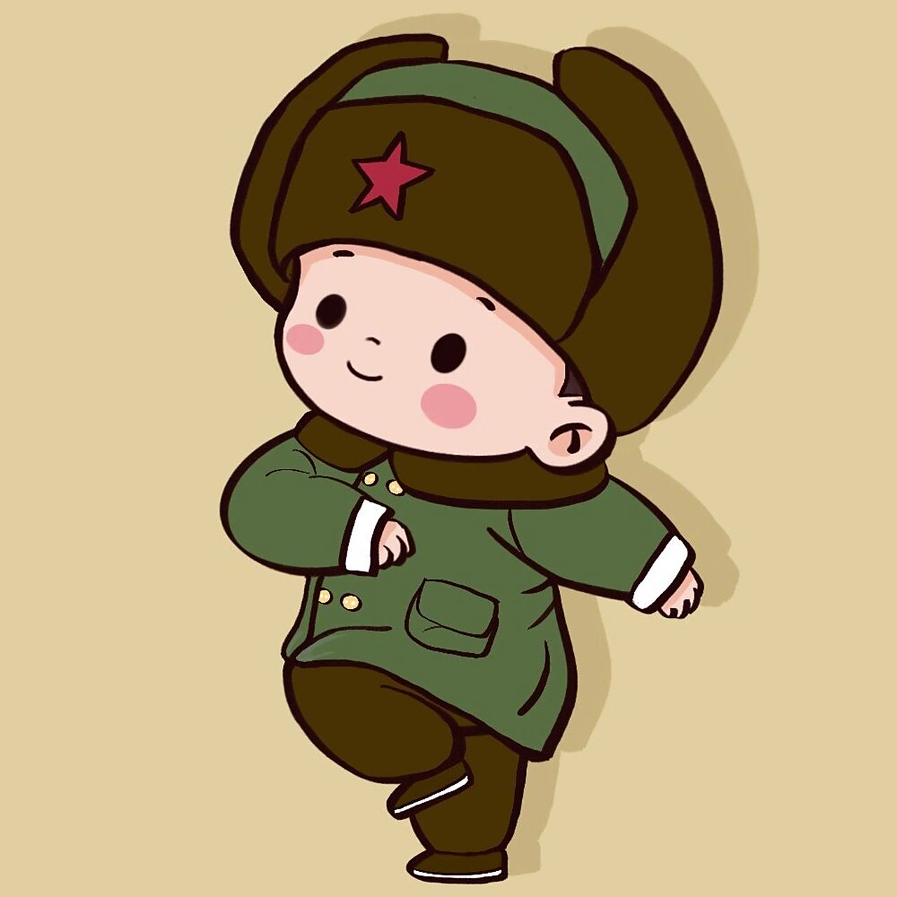 花棉袄和军大衣情头