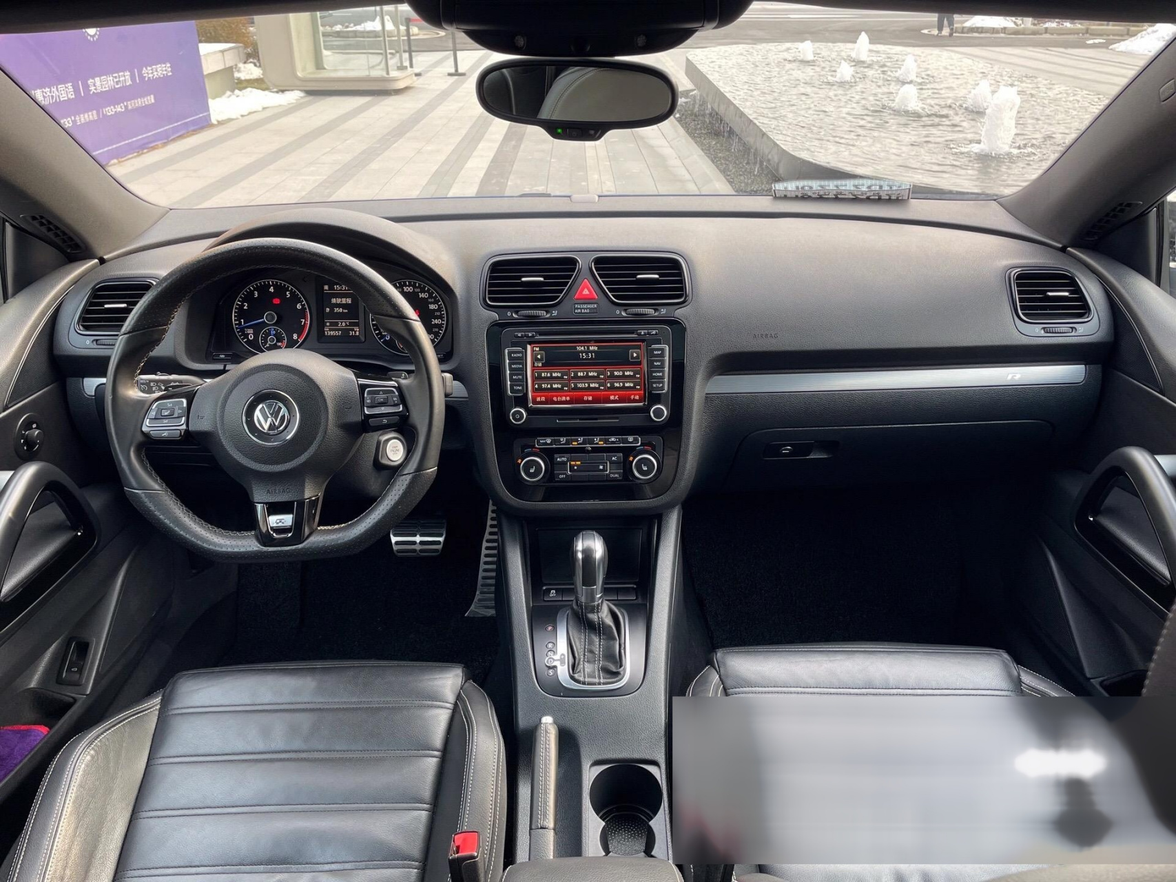 蓝针大众 尚酷r  13年6月上牌 13万多公里 全车原版 纯素 256匹 5.