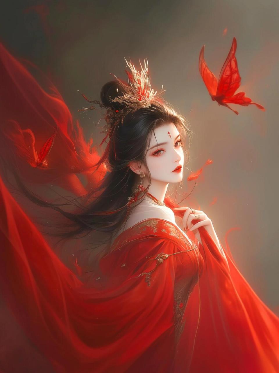 古风美人图 再见2020,你好2021夏日滤镜 #midjourney# #古风美图