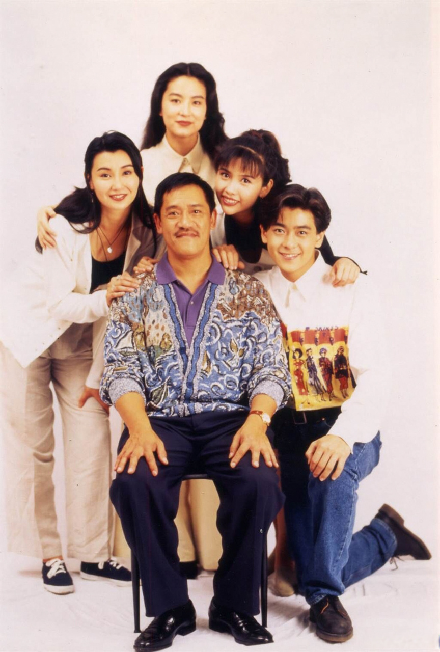 一九九三年,电影《追男仔》主演张曼玉,林青霞,吴耀汉,邱淑贞,林志颖