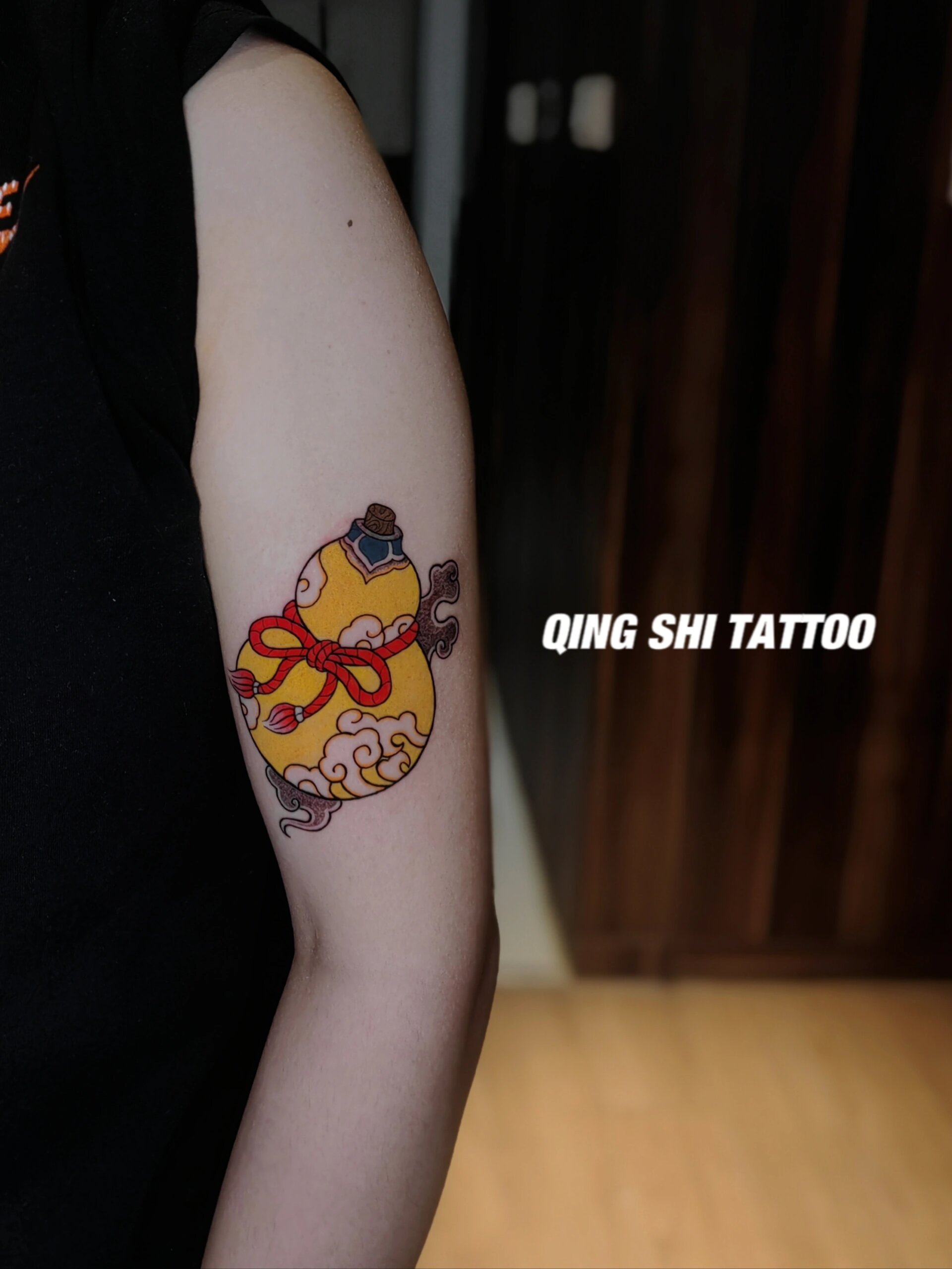 女生葫芦小图纹身