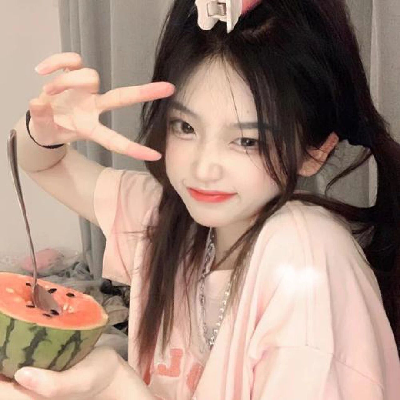 甜妹|无水印|真人女头 没有点品味都不会用的女头闭眼冲!