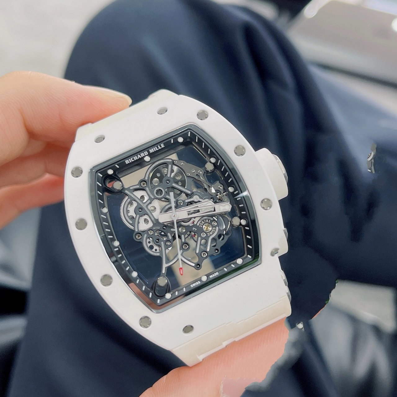 理查德米勒rm055白陶瓷陶瓷之美,温润如玉 richardmille理查德米勒 rm