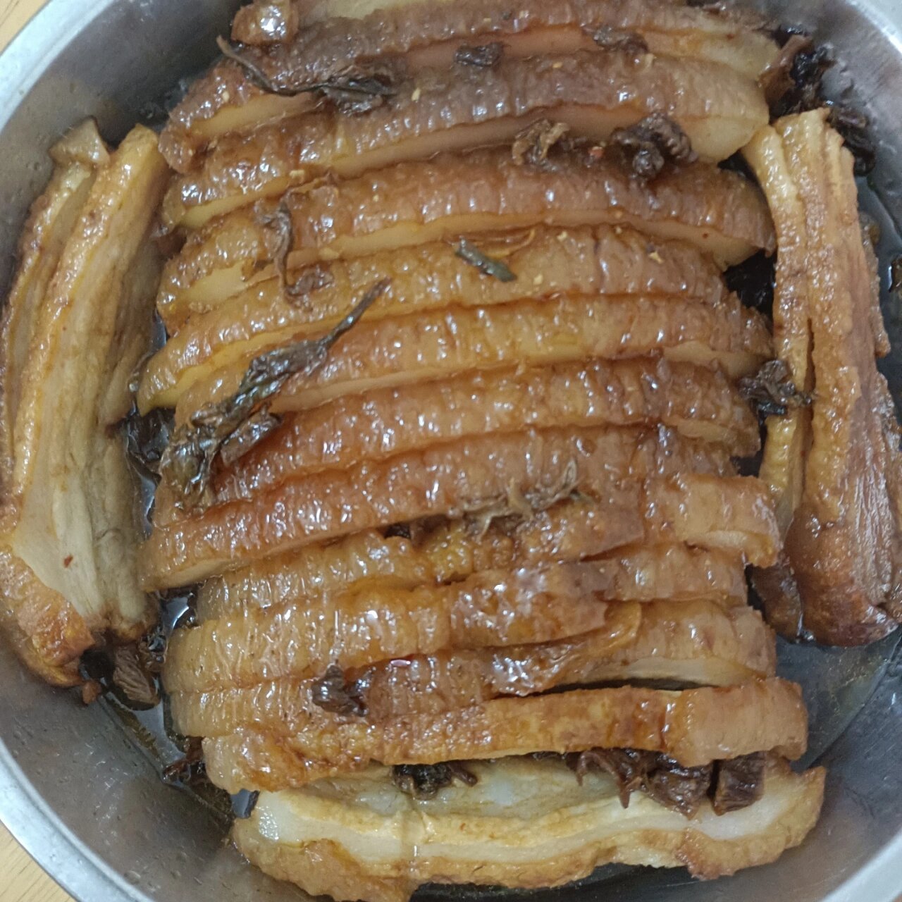 三蒸四晒的梅菜干 家里吃不完的大白菜,可以用来做梅菜干