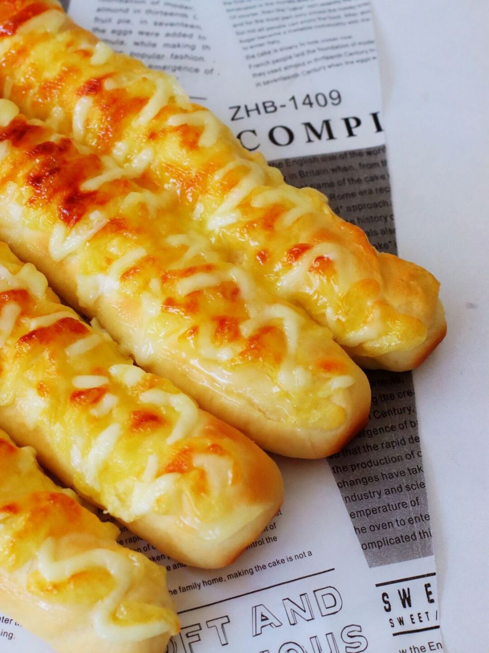 私房爆款||芝士面包条,一次成酵简单又好吃 979797979797
