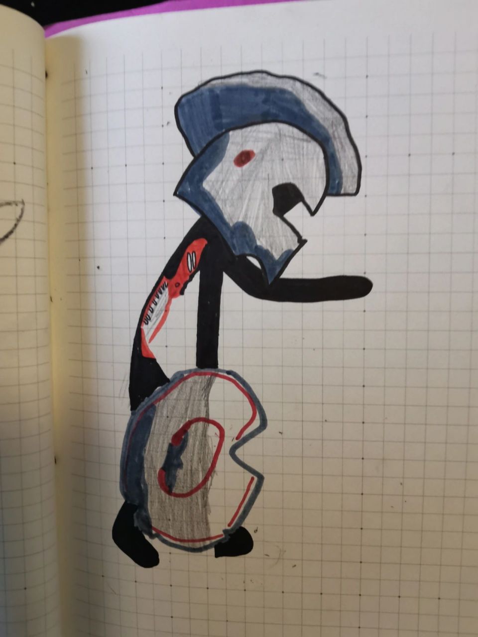 自己画的死亡巨人斯巴达 自己画的死亡巨人斯巴达