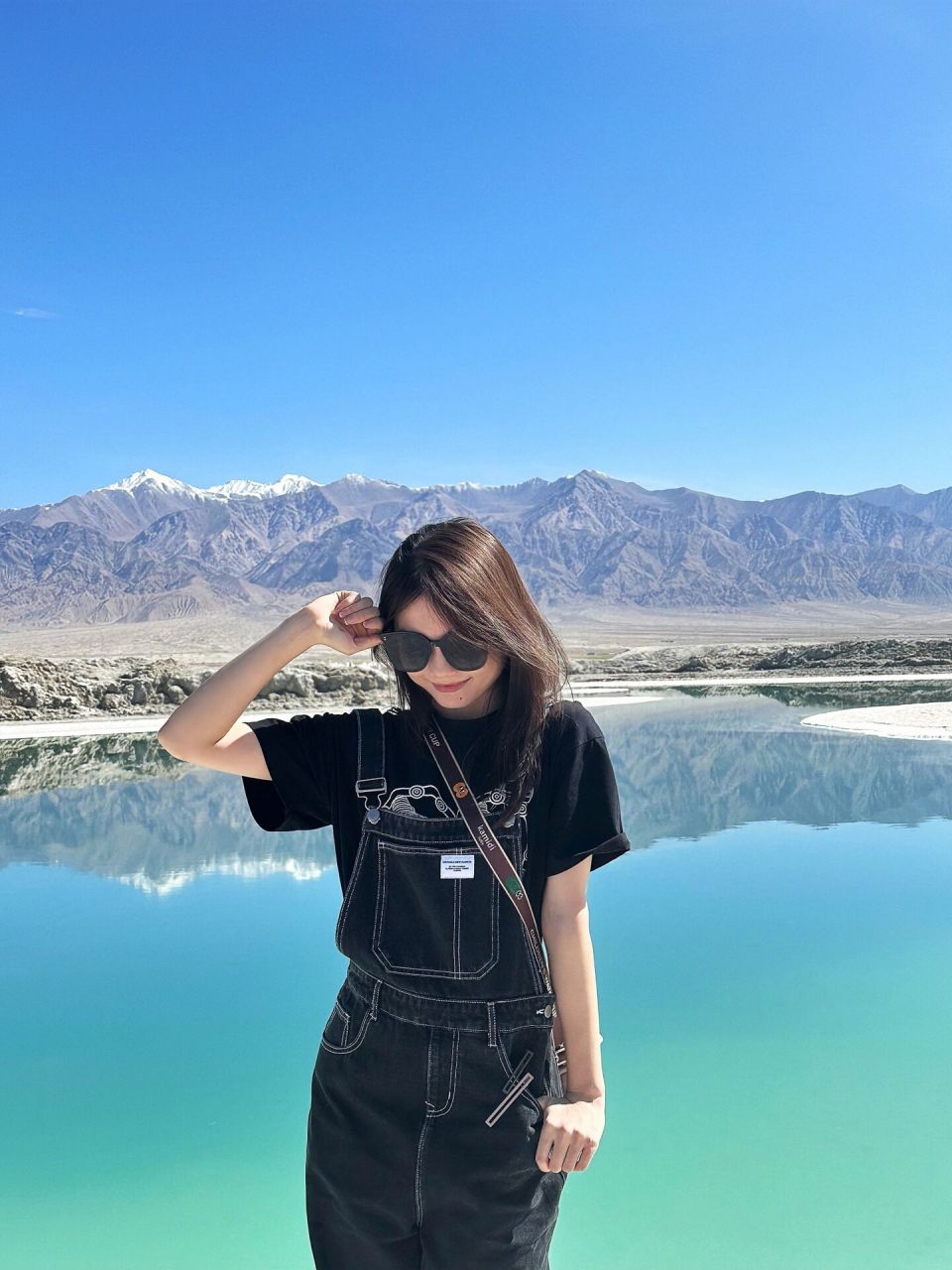 大柴旦翡翠湖拍照姿势91get!