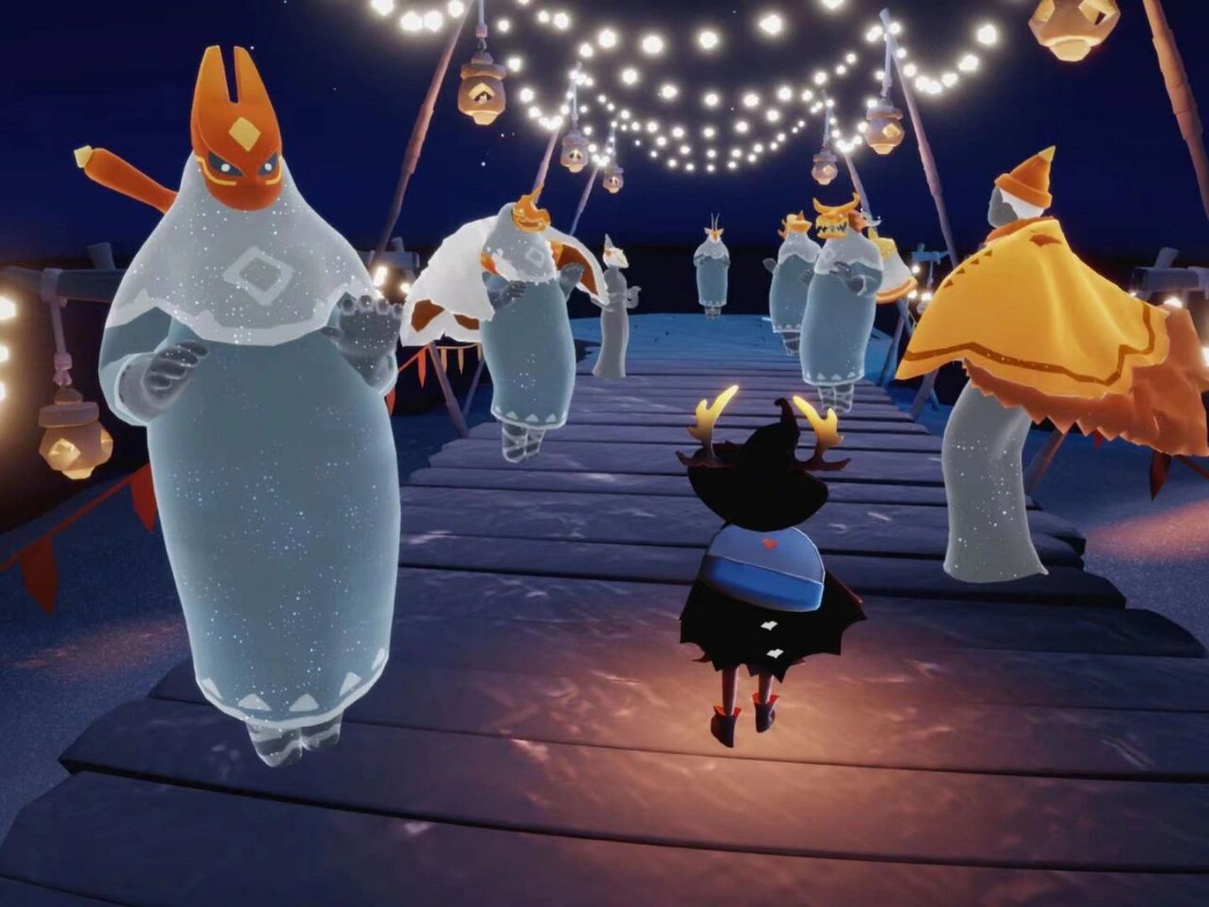 光遇:新增黄鼠狼先祖和螃蟹面具先祖 看样子小陈是准备把感恩季的先祖