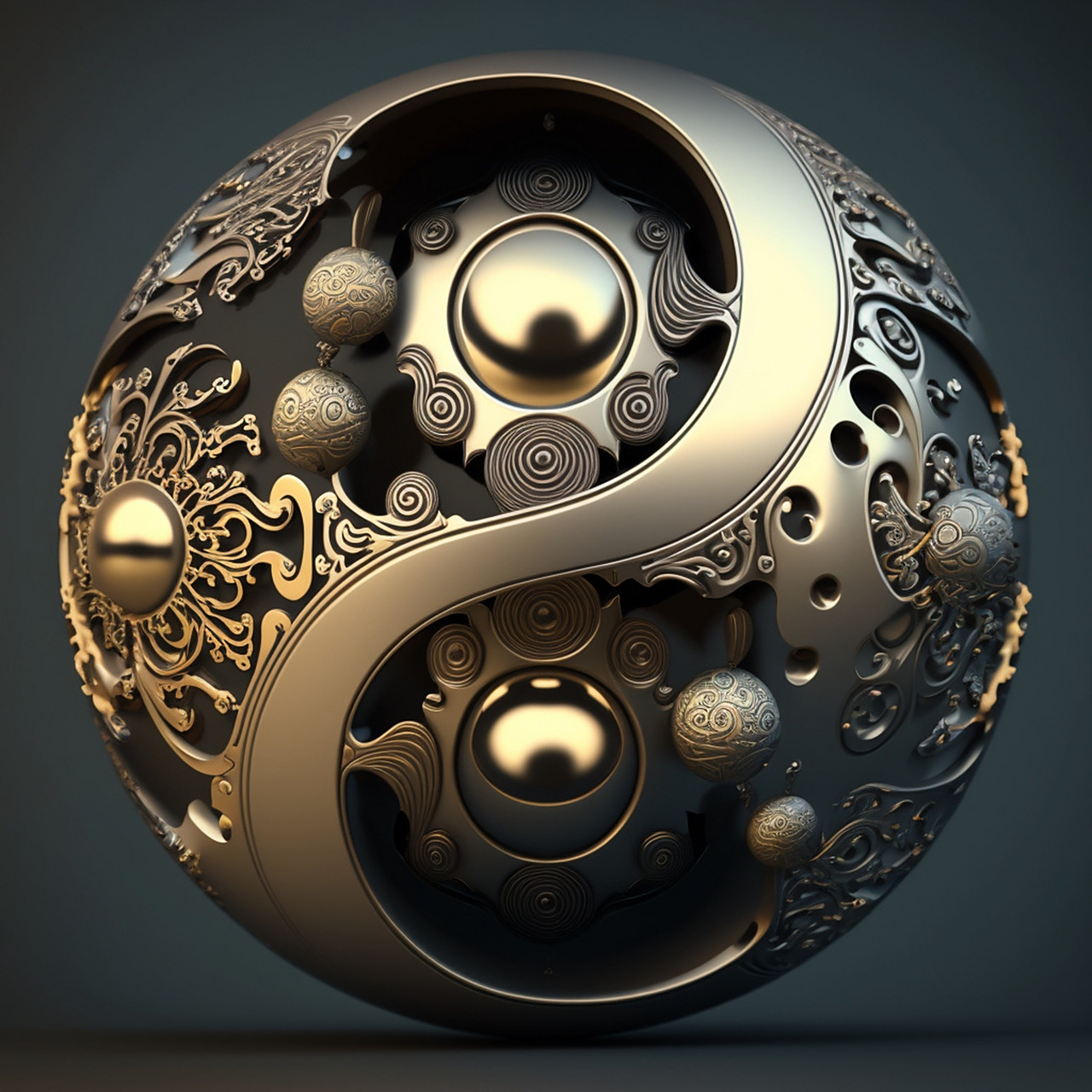 太极球/两仪球/阴阳球/风水球 好像每个名字也都还可以,不知道哪个