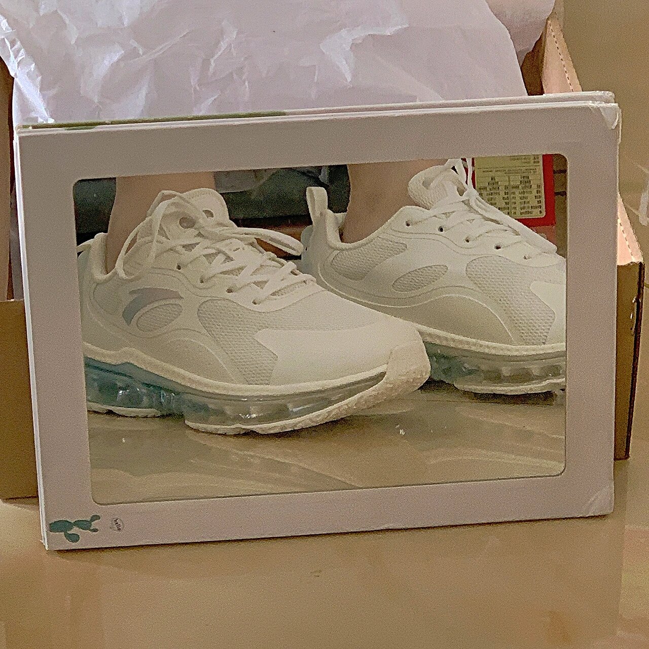 不愧是老品牌 🎐安踏全掌气垫鞋