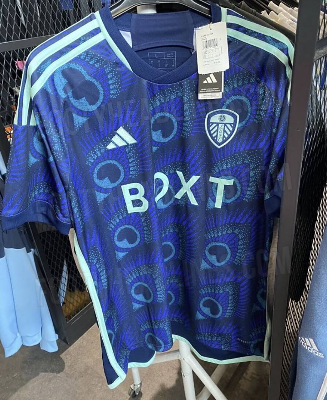 利兹联新赛季客场球衣实物图 #足球#0202#小红书竞技场#0202